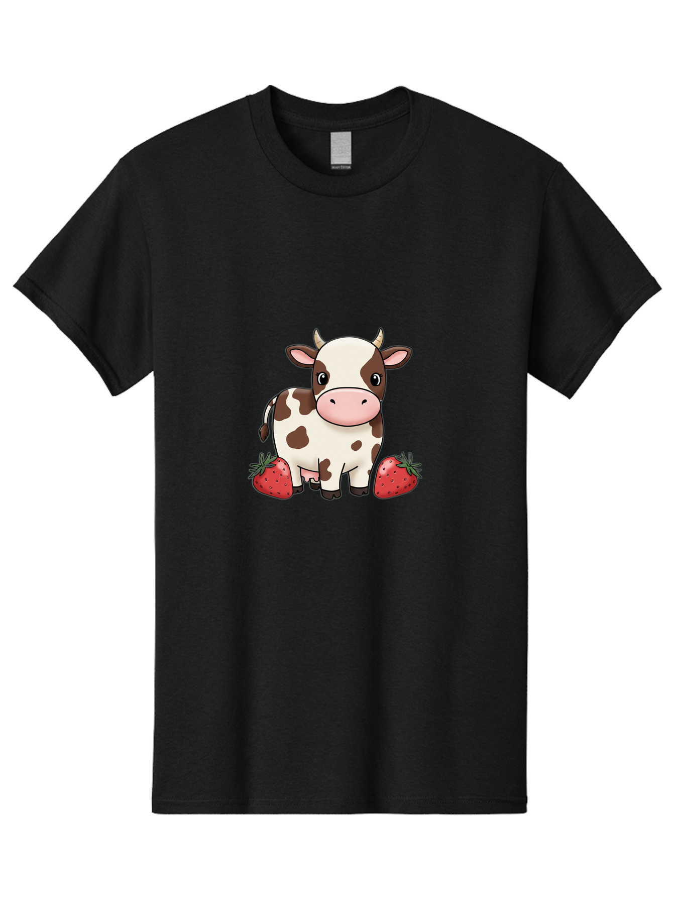 Cow-With-Strawberries Men'S Graphic Tee, 100% Cotton, Comfortable Casual Summer Wear, Machine Washable, Vintage Camera, Old Camera, Antique Camera, Black Camera, Classic Photography, Photography Equipment, Nostalgic Device, Film Camera, Bak302
