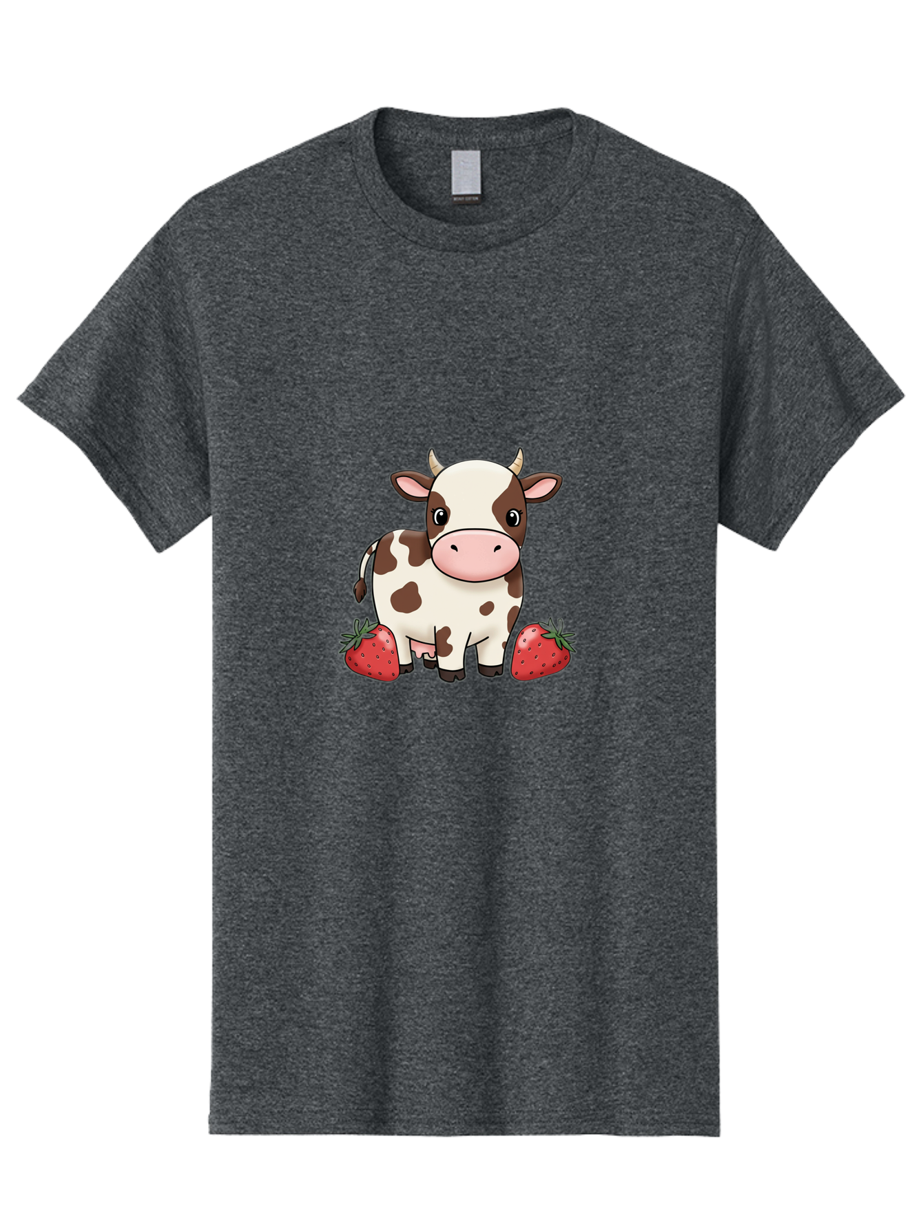 Cow-With-Strawberries Men'S Graphic Tee, 100% Cotton, Comfortable Casual Summer Wear, Machine Washable, Vintage Camera, Old Camera, Antique Camera, Black Camera, Classic Photography, Photography Equipment, Nostalgic Device, Film Camera, Bak302