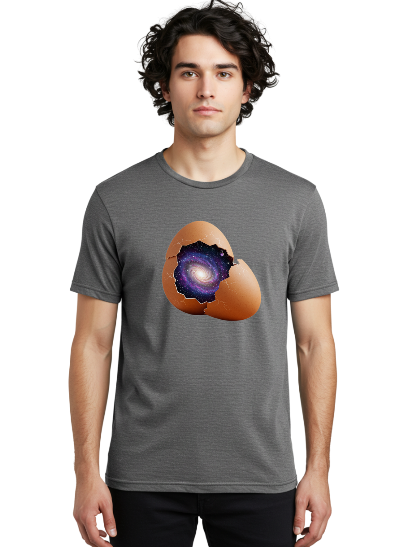 Cracked-Egg-Galaxy-6 Men'S Graphic Tee, 100% Cotton, Comfortable Casual Summer Wear, Machine Washable, Vintage Camera, Old Camera, Antique Camera, Black Camera, Classic Photography, Photography Equipment, Nostalgic Device, Film Camera, Bak308