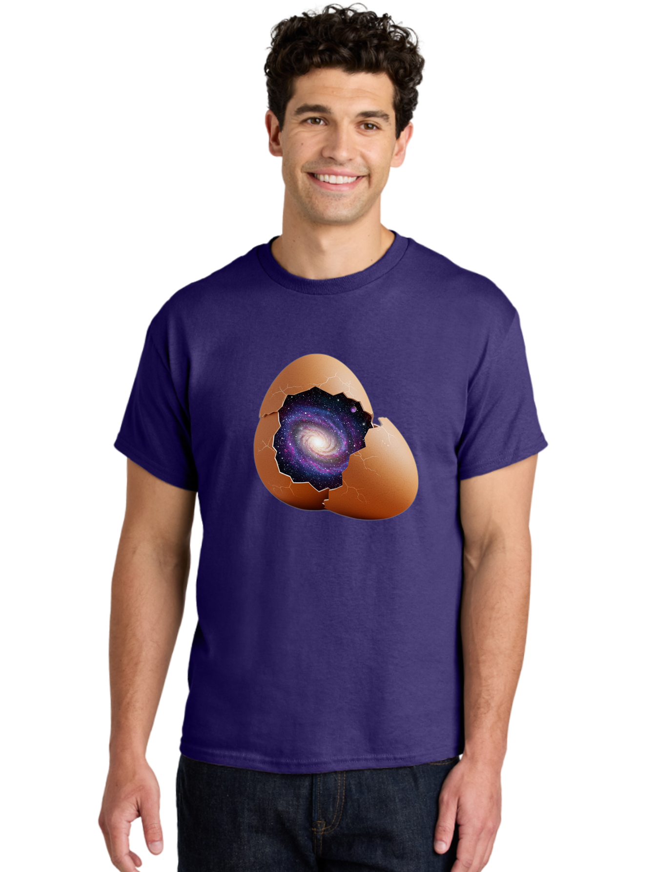 Cracked-Egg-Galaxy-6 Men'S Graphic Tee, 100% Cotton, Comfortable Casual Summer Wear, Machine Washable, Vintage Camera, Old Camera, Antique Camera, Black Camera, Classic Photography, Photography Equipment, Nostalgic Device, Film Camera, Bak308