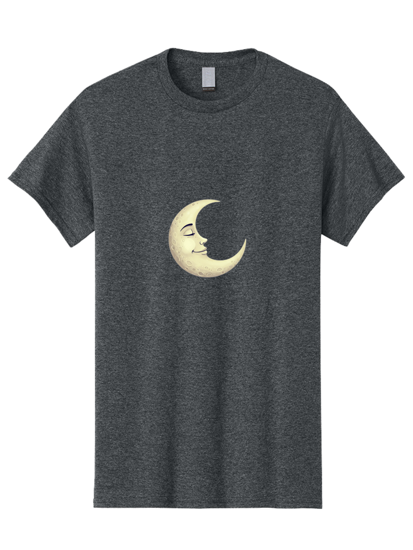 Crescent-Moon-Face Men'S Graphic Tee, 100% Cotton, Comfortable Casual Summer Wear, Machine Washable, Vintage Camera, Old Camera, Antique Camera, Black Camera, Classic Photography, Photography Equipment, Nostalgic Device, Film Camera, Bak316