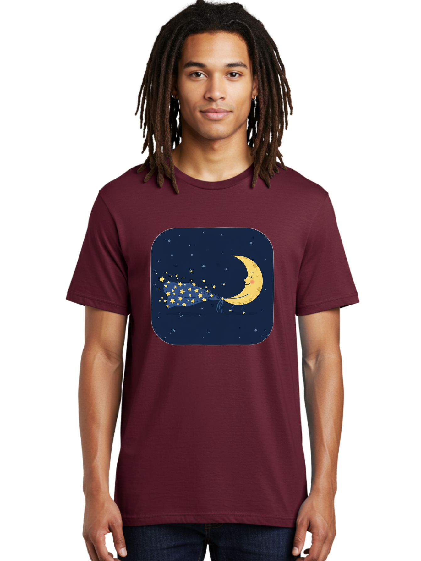Crescent-Moon-With-Stars Men'S Graphic Tee, 100% Cotton, Comfortable Casual Summer Wear, Machine Washable, Vintage Camera, Old Camera, Antique Camera, Black Camera, Classic Photography, Photography Equipment, Nostalgic Device, Film Camera, Bak320