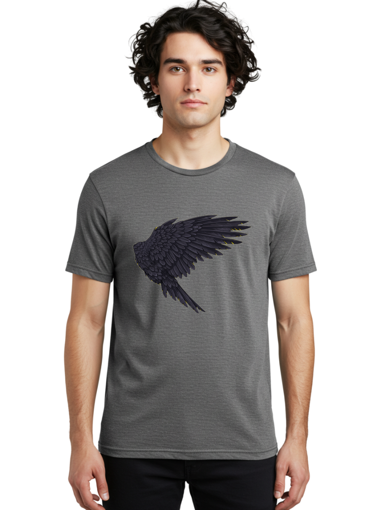 Crow-In-Flight Men'S Graphic Tee, 100% Cotton, Comfortable Casual Summer Wear, Machine Washable, Vintage Camera, Old Camera, Antique Camera, Black Camera, Classic Photography, Photography Equipment, Nostalgic Device, Film Camera, Camera Art Bak338
