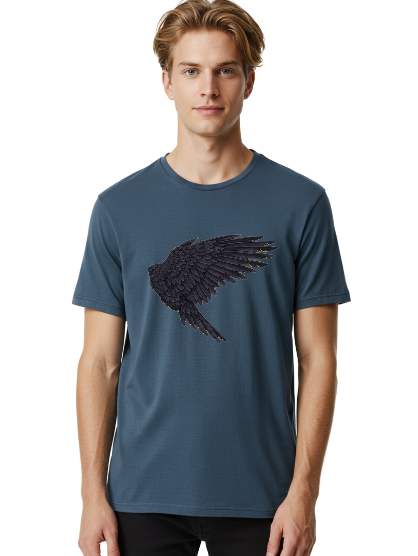Crow-In-Flight Men'S Graphic Tee, 100% Cotton, Comfortable Casual Summer Wear, Machine Washable, Vintage Camera, Old Camera, Antique Camera, Black Camera, Classic Photography, Photography Equipment, Nostalgic Device, Film Camera, Camera Art Bak338
