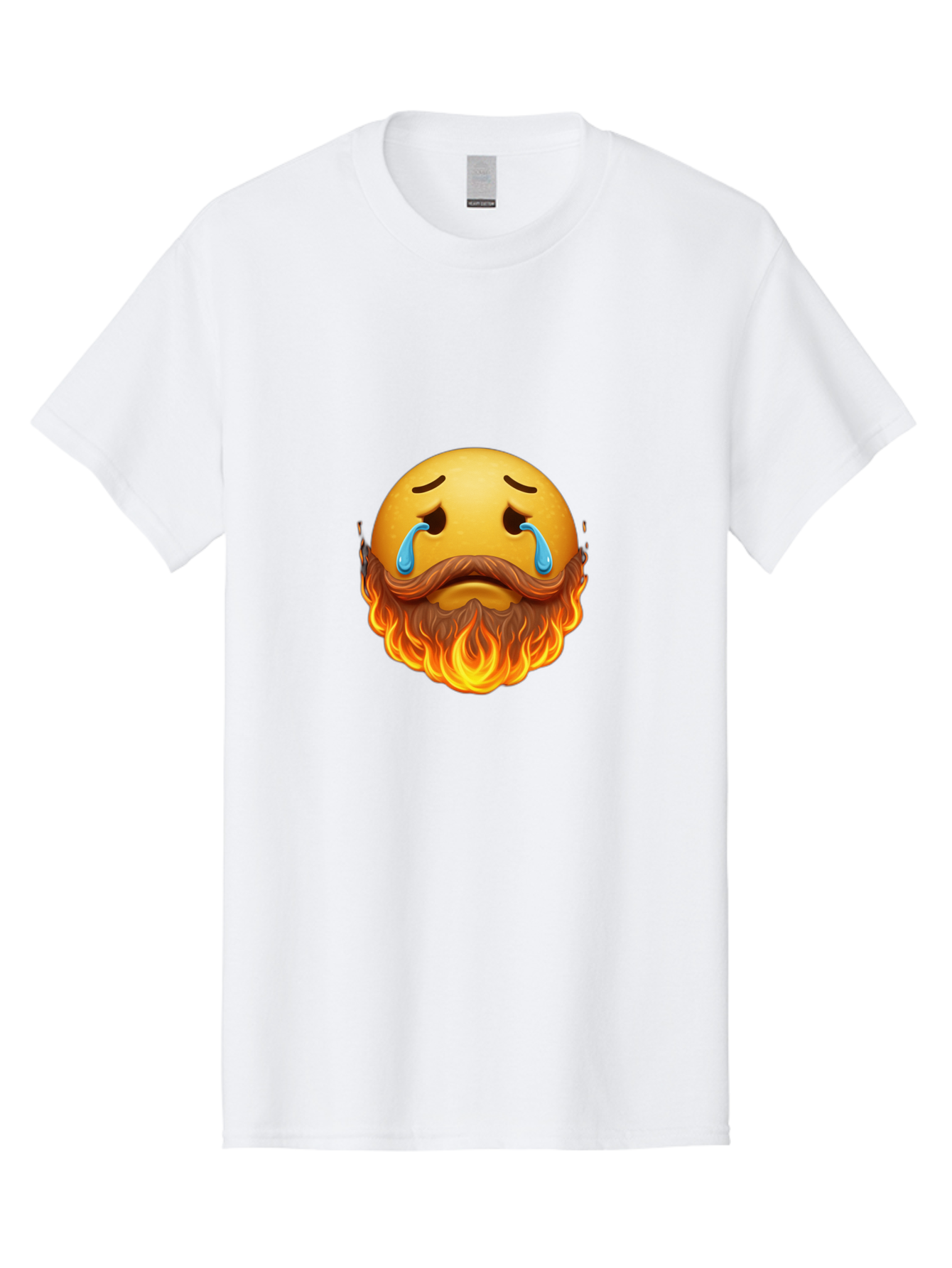 Crying-Fire-Emoji Men'S Graphic Tee, 100% Cotton, Comfortable Casual Summer Wear, Machine Washable, Vintage Camera, Old Camera, Antique Camera, Black Camera, Classic Photography, Photography Equipment, Nostalgic Device, Film Camera, Camera Art Bak358