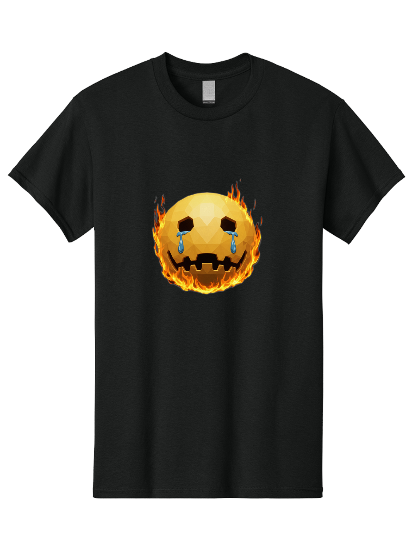 Crying-Flaming-Face Men'S Graphic Tee, 100% Cotton, Comfortable Casual Summer Wear, Machine Washable, Vintage Camera, Old Camera, Antique Camera, Black Camera, Classic Photography, Photography Equipment, Nostalgic Device, Film Camera, Bak360