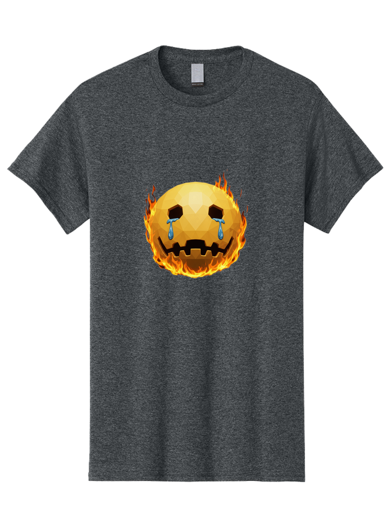 Crying-Flaming-Face Men'S Graphic Tee, 100% Cotton, Comfortable Casual Summer Wear, Machine Washable, Vintage Camera, Old Camera, Antique Camera, Black Camera, Classic Photography, Photography Equipment, Nostalgic Device, Film Camera, Bak360