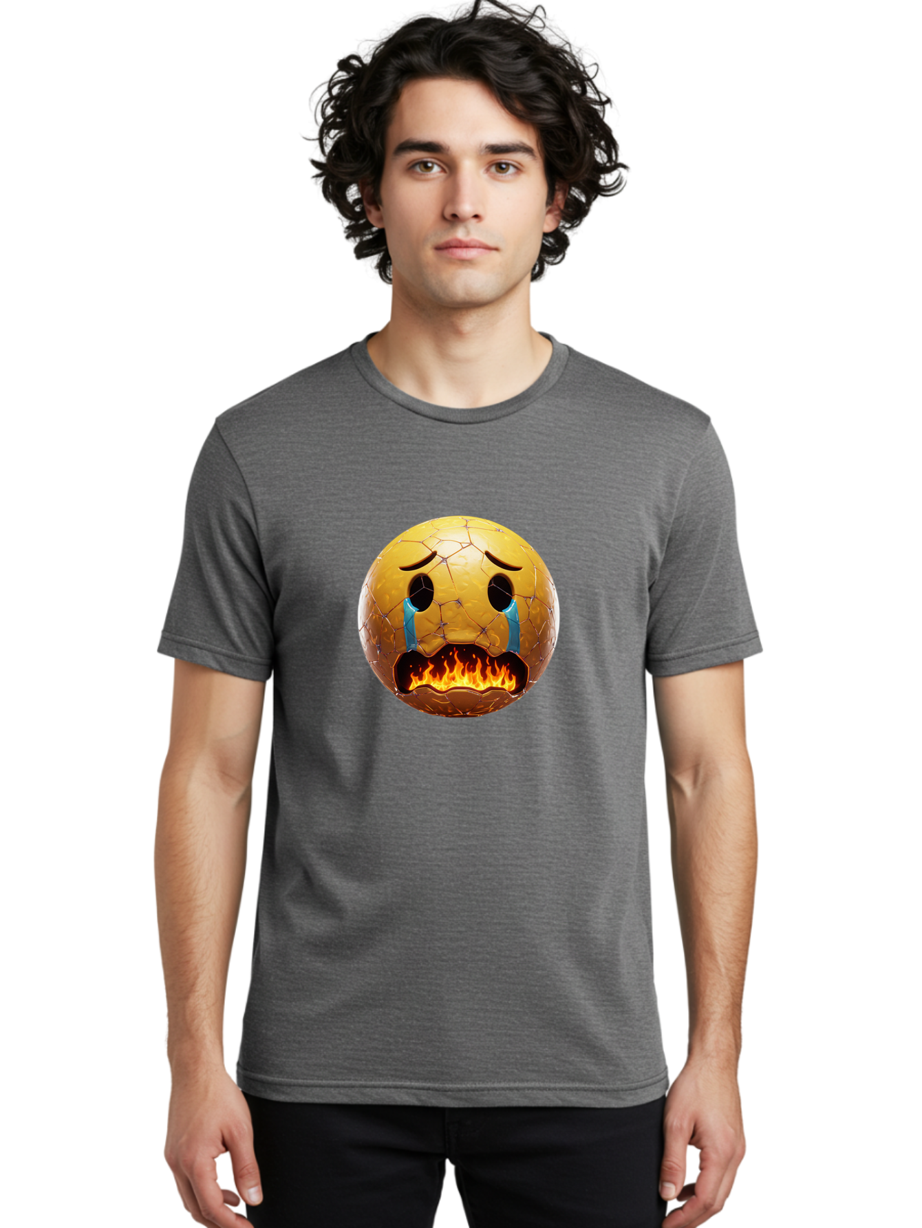 Crying-Soccer-Ball-Emoji Men'S Graphic Tee, 100% Cotton, Comfortable Casual Summer Wear, Machine Washable, Vintage Camera, Old Camera, Antique Camera, Black Camera, Classic Photography, Photography Equipment, Nostalgic Device, Film Camera, Bak362