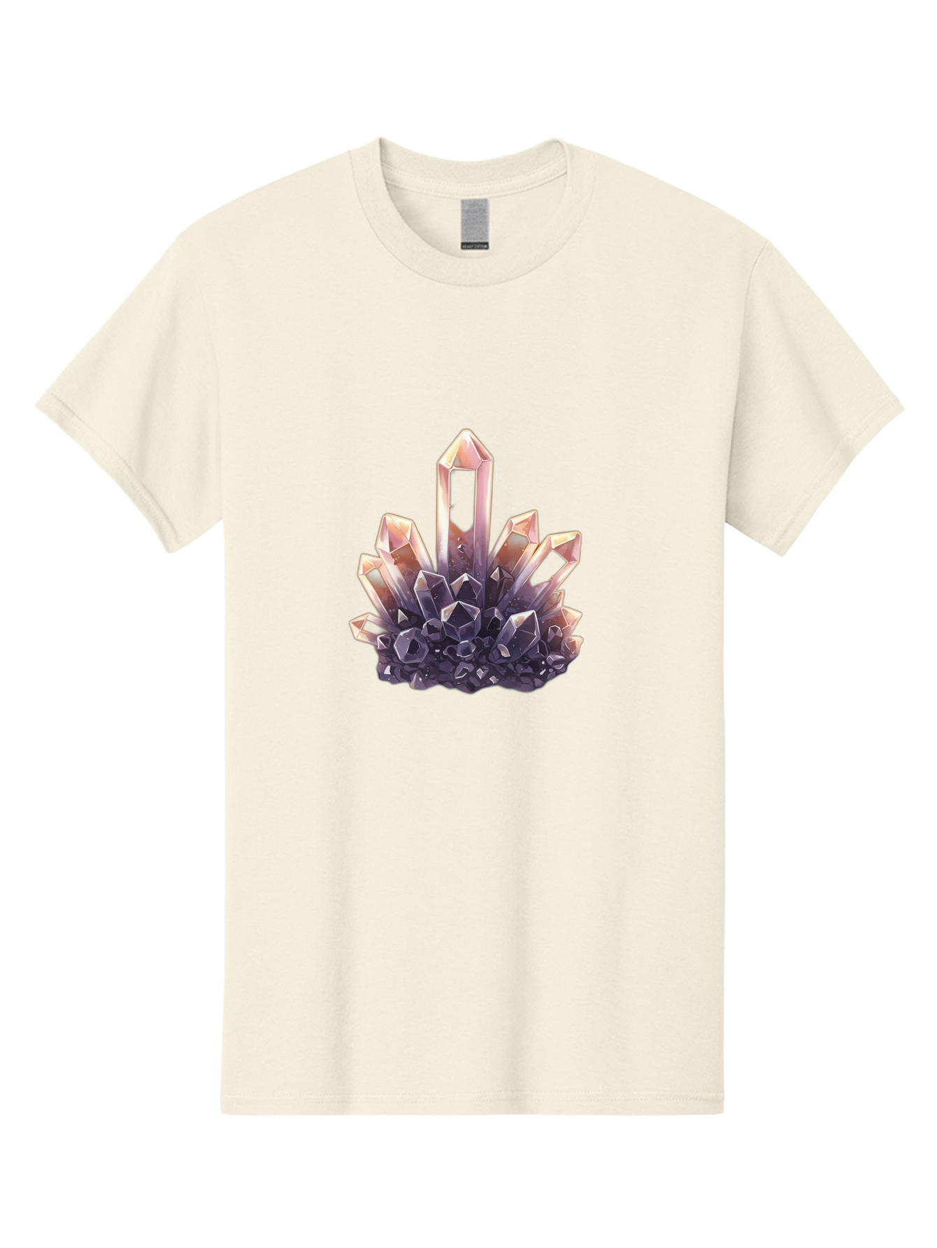 Crystal-Cluster-6 Men'S Graphic Tee, 100% Cotton, Comfortable Casual Summer Wear, Machine Washable, Vintage Camera, Old Camera, Antique Camera, Black Camera, Classic Photography, Photography Equipment, Nostalgic Device, Film Camera, Camera Art Bak370