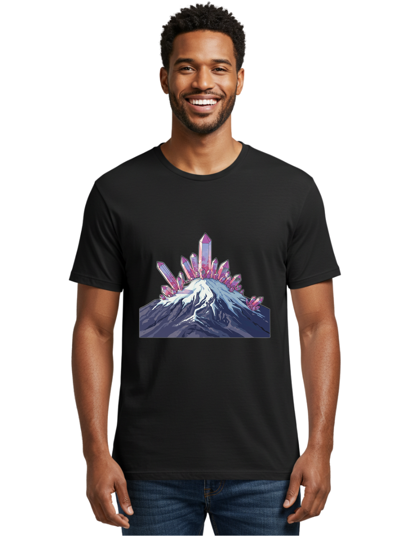 Crystals-On-Mountain Men'S Graphic Tee, 100% Cotton, Comfortable Casual Summer Wear, Machine Washable, Vintage Camera, Old Camera, Antique Camera, Black Camera, Classic Photography, Photography Equipment, Nostalgic Device, Film Camera, Bak377