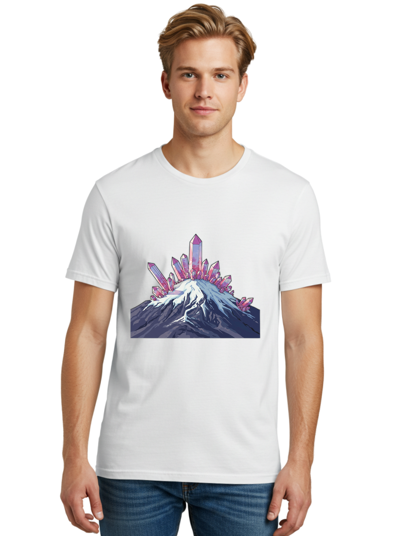 Crystals-On-Mountain Men'S Graphic Tee, 100% Cotton, Comfortable Casual Summer Wear, Machine Washable, Vintage Camera, Old Camera, Antique Camera, Black Camera, Classic Photography, Photography Equipment, Nostalgic Device, Film Camera, Bak377