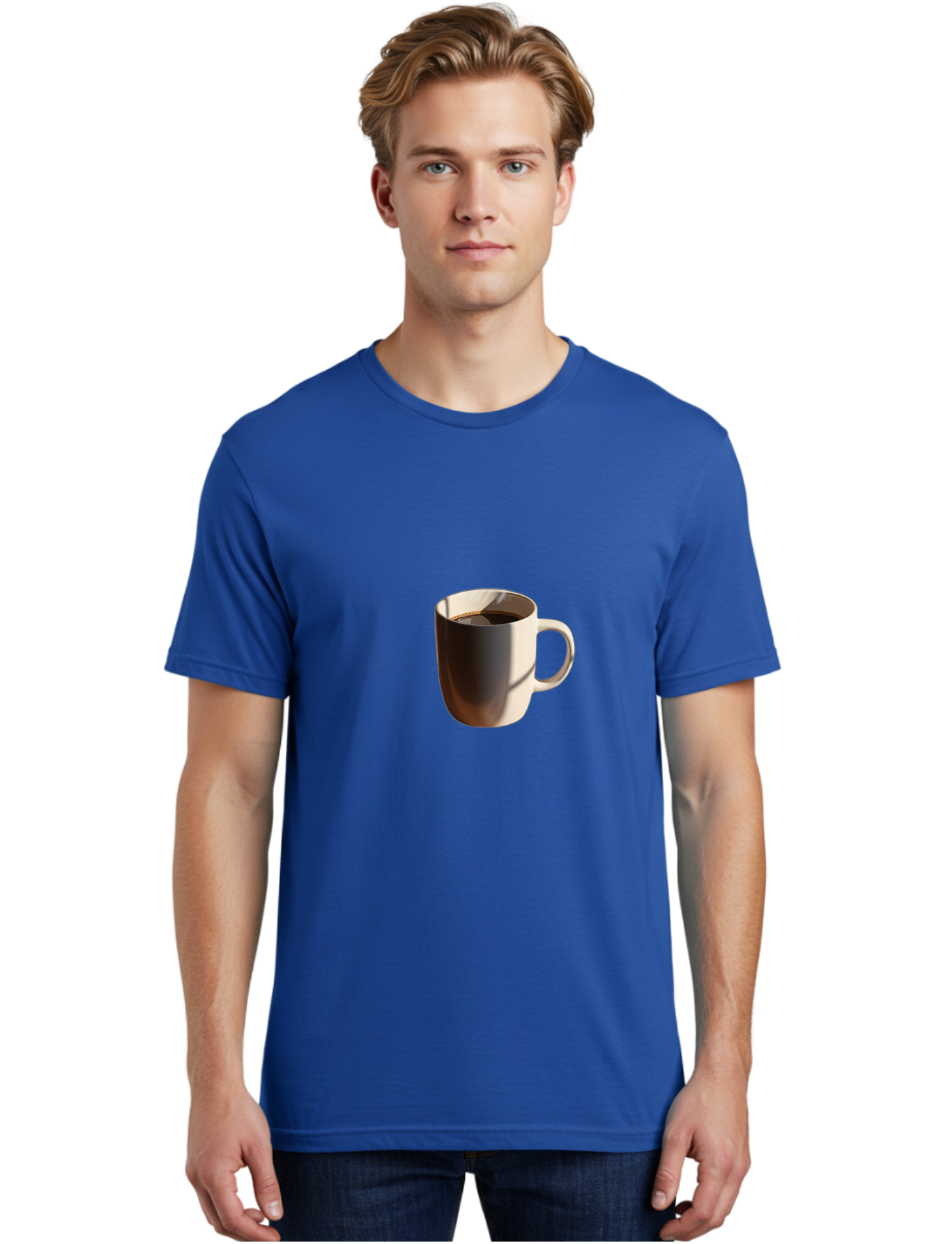 Cup-Of-Coffee Men'S Graphic Tee, 100% Cotton, Comfortable Casual Summer Wear, Machine Washable, Vintage Camera, Old Camera, Antique Camera, Black Camera, Classic Photography, Photography Equipment, Nostalgic Device, Film Camera, Camera Art Bak378