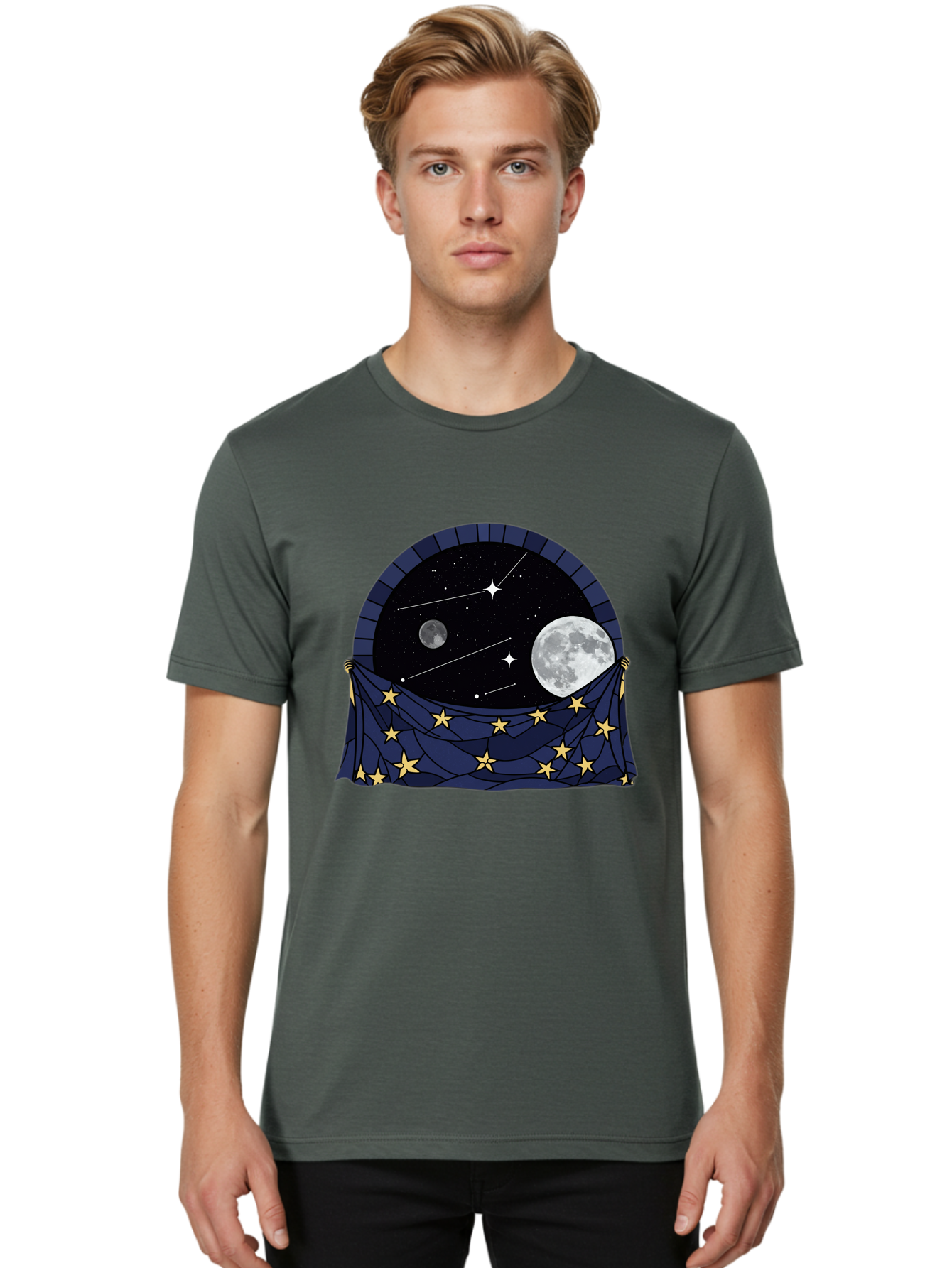 Curtain-Of-Stars Men'S Graphic Tee, 100% Cotton, Comfortable Casual Summer Wear, Machine Washable, Vintage Camera, Old Camera, Antique Camera, Black Camera, Classic Photography, Photography Equipment, Nostalgic Device, Film Camera, Camera Art Bak380