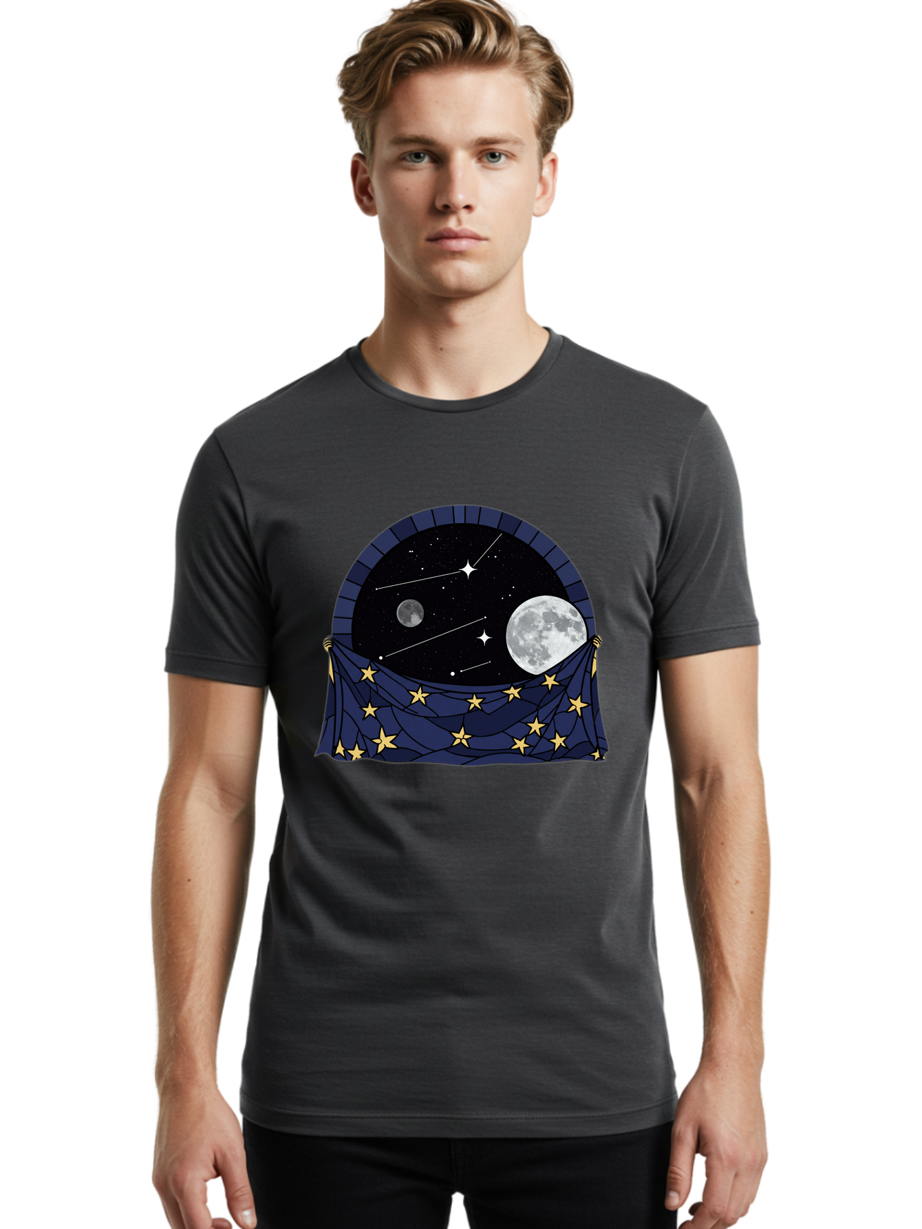 Curtain-Of-Stars Men'S Graphic Tee, 100% Cotton, Comfortable Casual Summer Wear, Machine Washable, Vintage Camera, Old Camera, Antique Camera, Black Camera, Classic Photography, Photography Equipment, Nostalgic Device, Film Camera, Camera Art Bak380