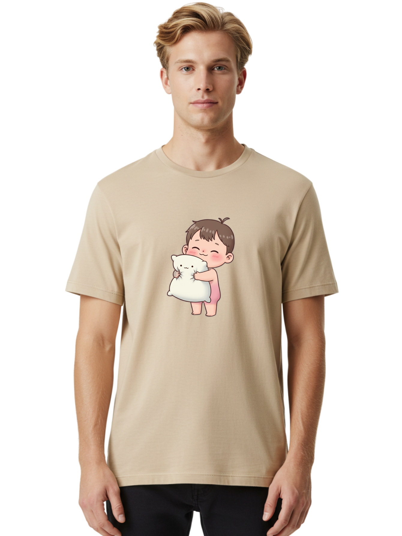 Cute-Boy-Hugging-Cat Men'S Graphic Tee, 100% Cotton, Comfortable Casual Summer Wear, Machine Washable, Vintage Camera, Old Camera, Antique Camera, Black Camera, Classic Photography, Photography Equipment, Nostalgic Device, Film Camera, Bak381