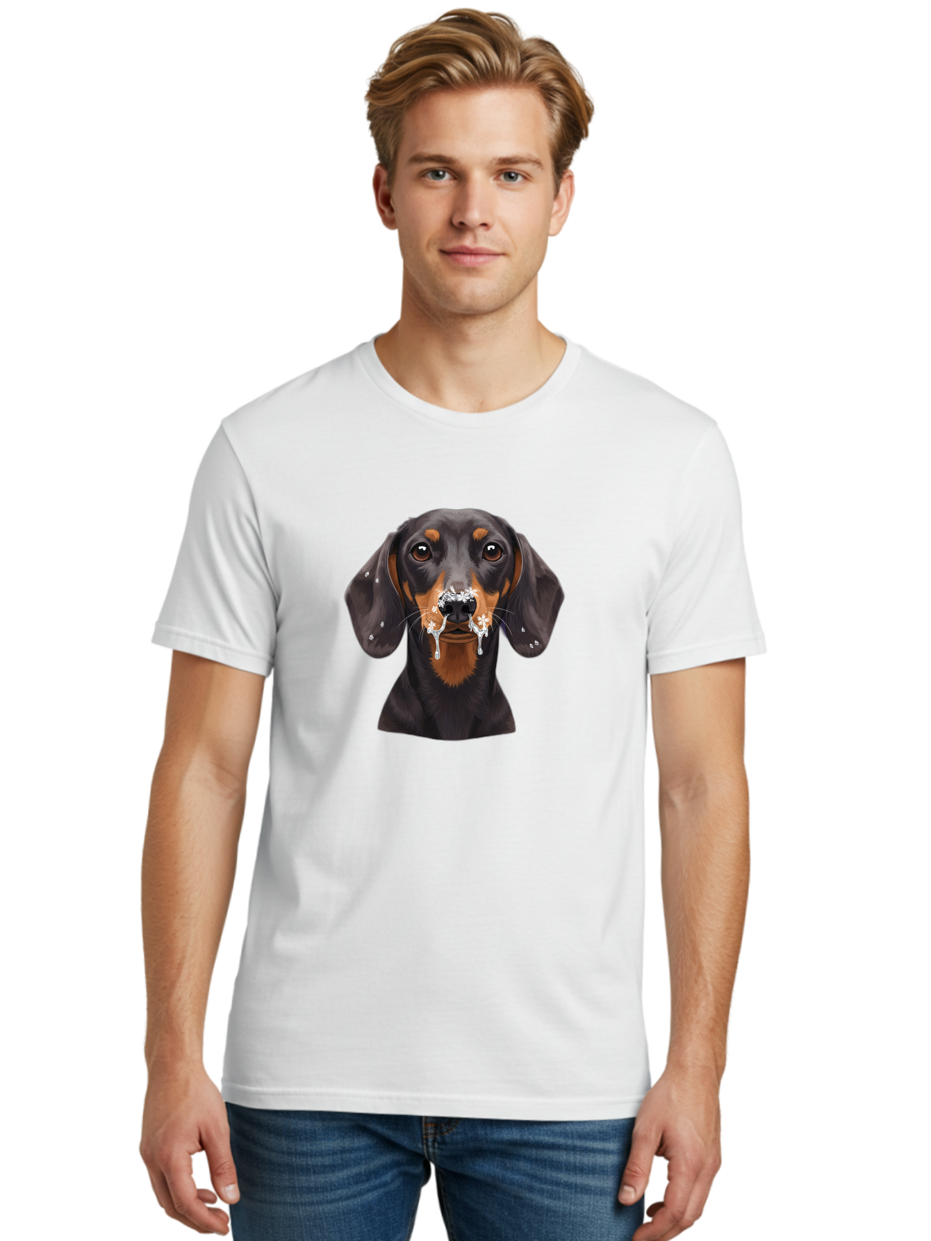 Dachshund Men'S Graphic Tee, 100% Cotton, Comfortable Casual Summer Wear, Machine Washable, Vintage Camera, Old Camera, Antique Camera, Black Camera, Classic Photography, Photography Equipment, Nostalgic Device, Film Camera, Camera Art Bak394