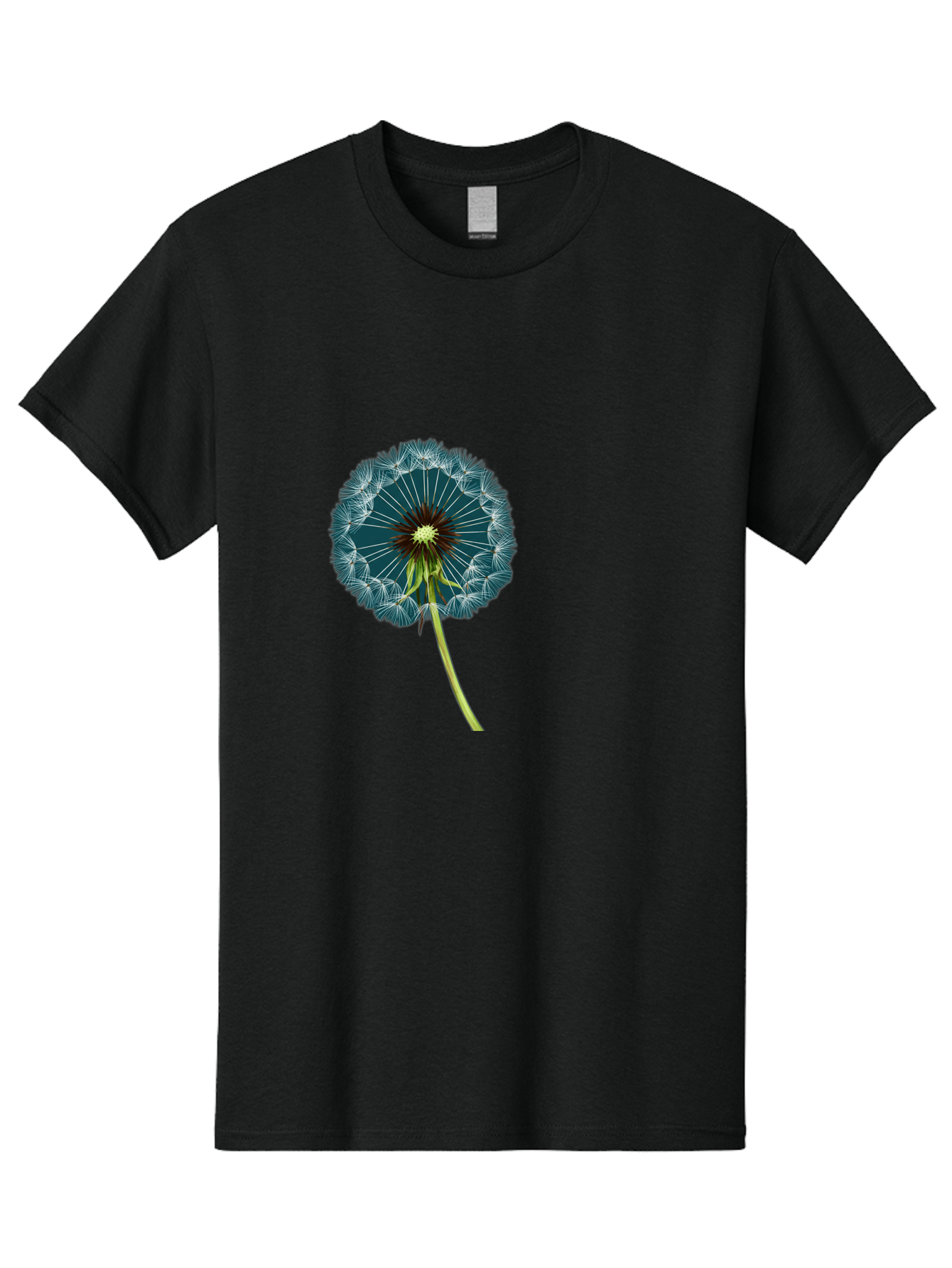 Dandelion-Seedhead-1 Men'S Graphic Tee, 100% Cotton, Comfortable Casual Summer Wear, Machine Washable, Vintage Camera, Old Camera, Antique Camera, Black Camera, Classic Photography, Photography Equipment, Nostalgic Device, Film Camera, Bak398