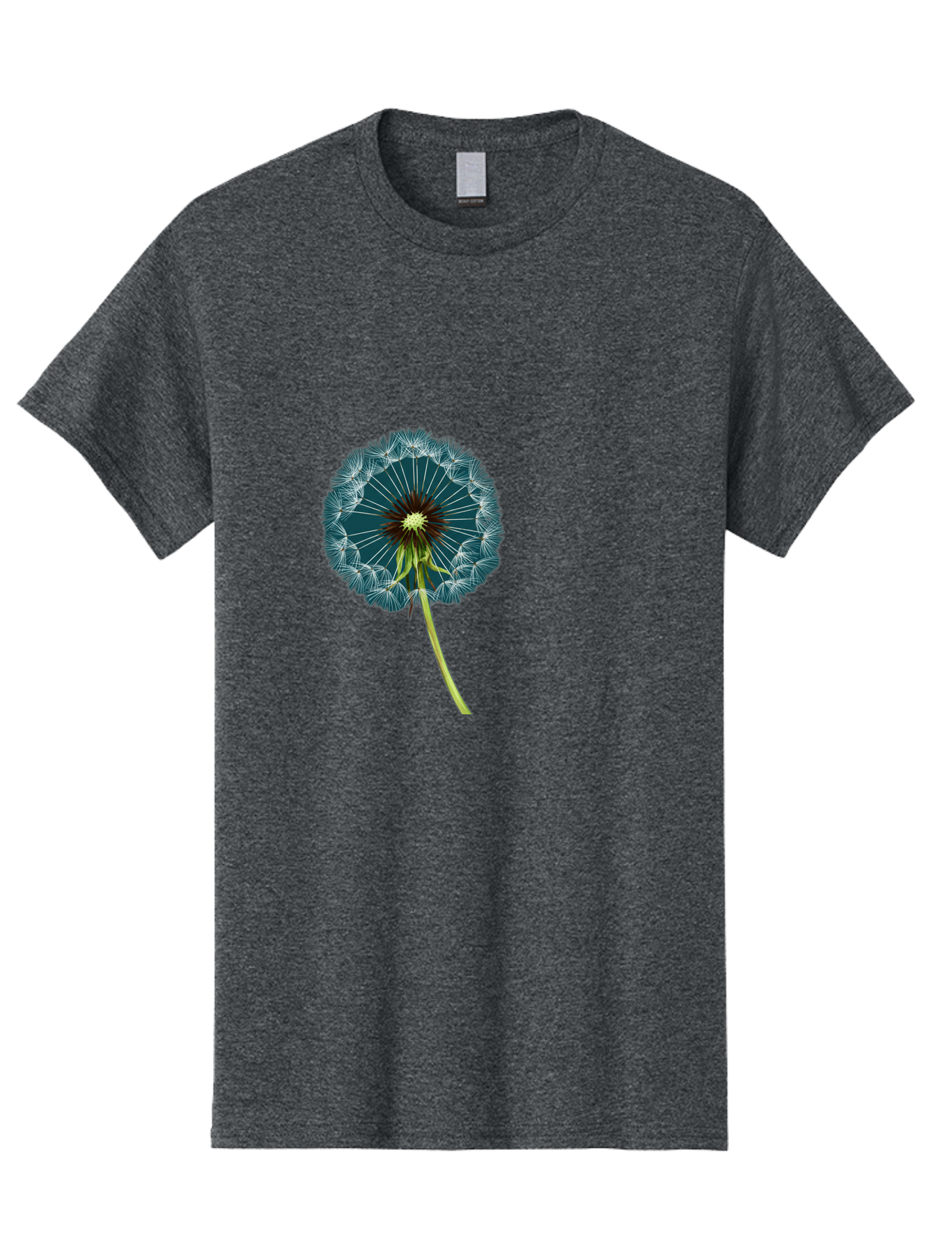 Dandelion-Seedhead-1 Men'S Graphic Tee, 100% Cotton, Comfortable Casual Summer Wear, Machine Washable, Vintage Camera, Old Camera, Antique Camera, Black Camera, Classic Photography, Photography Equipment, Nostalgic Device, Film Camera, Bak398