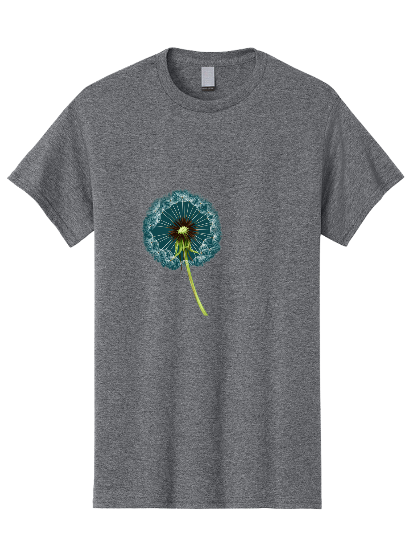 Dandelion-Seedhead-1 Men'S Graphic Tee, 100% Cotton, Comfortable Casual Summer Wear, Machine Washable, Vintage Camera, Old Camera, Antique Camera, Black Camera, Classic Photography, Photography Equipment, Nostalgic Device, Film Camera, Bak398