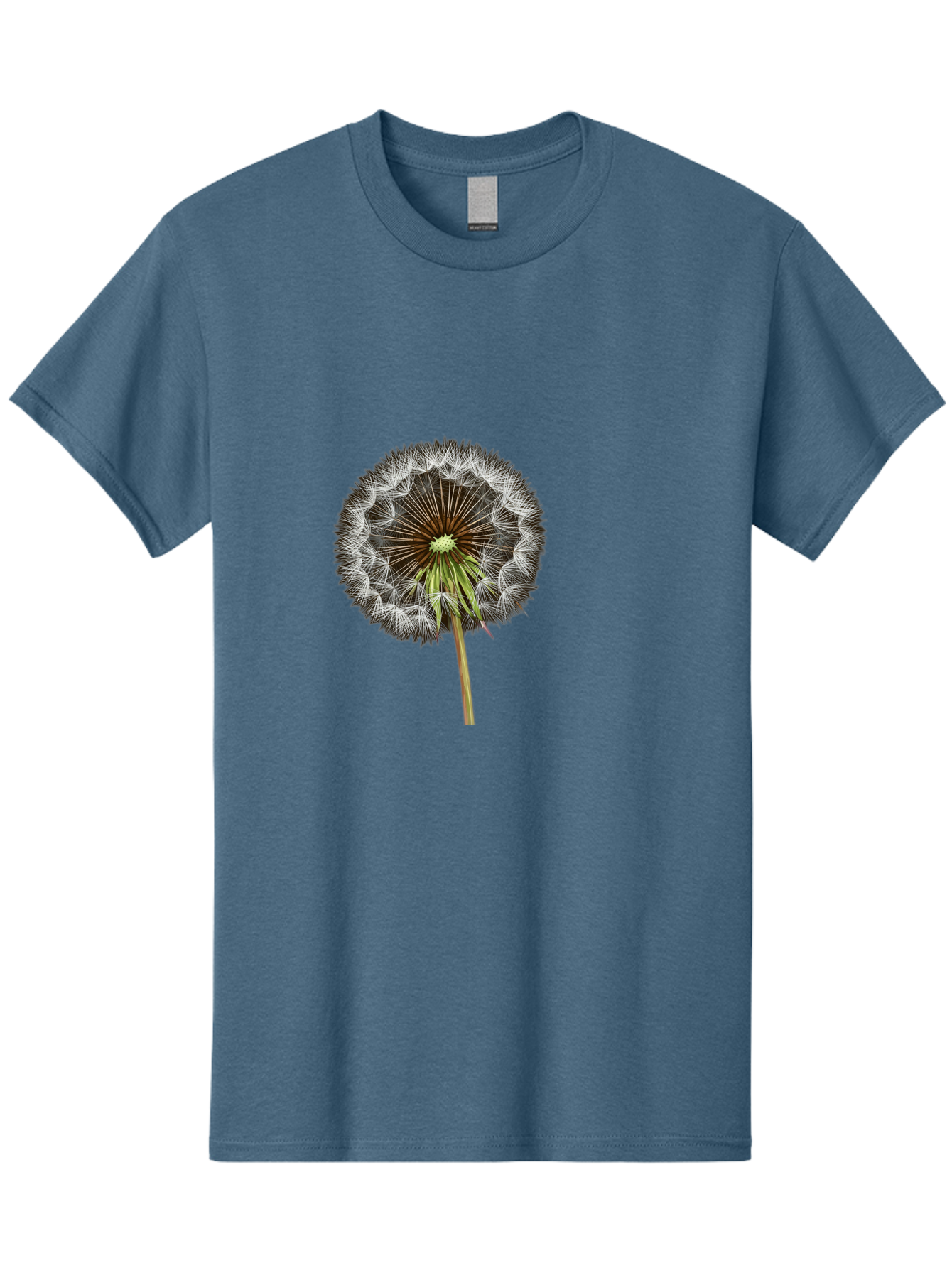 Dandelion-Seedhead Men'S Graphic Tee, 100% Cotton, Comfortable Casual Summer Wear, Machine Washable, Vintage Camera, Old Camera, Antique Camera, Black Camera, Classic Photography, Photography Equipment, Nostalgic Device, Film Camera, Bak399