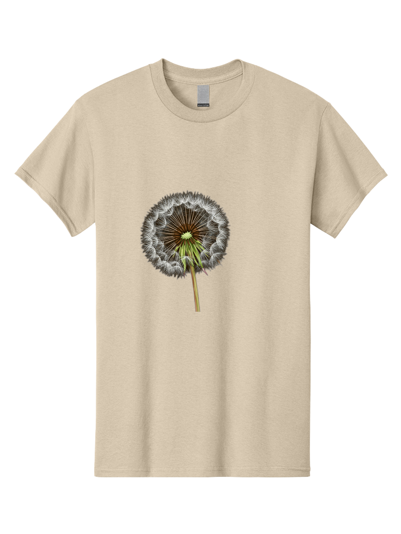 Dandelion-Seedhead Men'S Graphic Tee, 100% Cotton, Comfortable Casual Summer Wear, Machine Washable, Vintage Camera, Old Camera, Antique Camera, Black Camera, Classic Photography, Photography Equipment, Nostalgic Device, Film Camera, Bak399