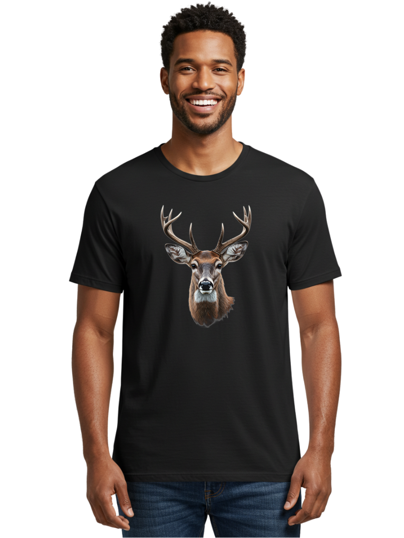 Deer-Head Men'S Graphic Tee, 100% Cotton, Comfortable Casual Summer Wear, Machine Washable, Vintage Camera, Old Camera, Antique Camera, Black Camera, Classic Photography, Photography Equipment, Nostalgic Device, Film Camera, Camera Art Bak401