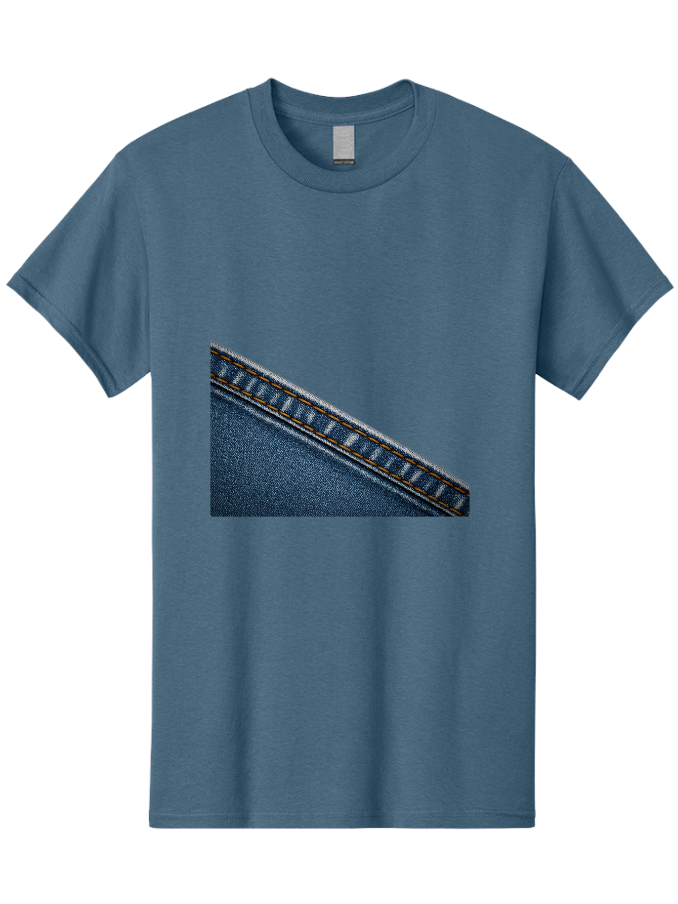 Denim Men'S Graphic Tee, 100% Cotton, Comfortable Casual Summer Wear, Machine Washable, Vintage Camera, Old Camera, Antique Camera, Black Camera, Classic Photography, Photography Equipment, Nostalgic Device, Film Camera, Camera Art Bak410