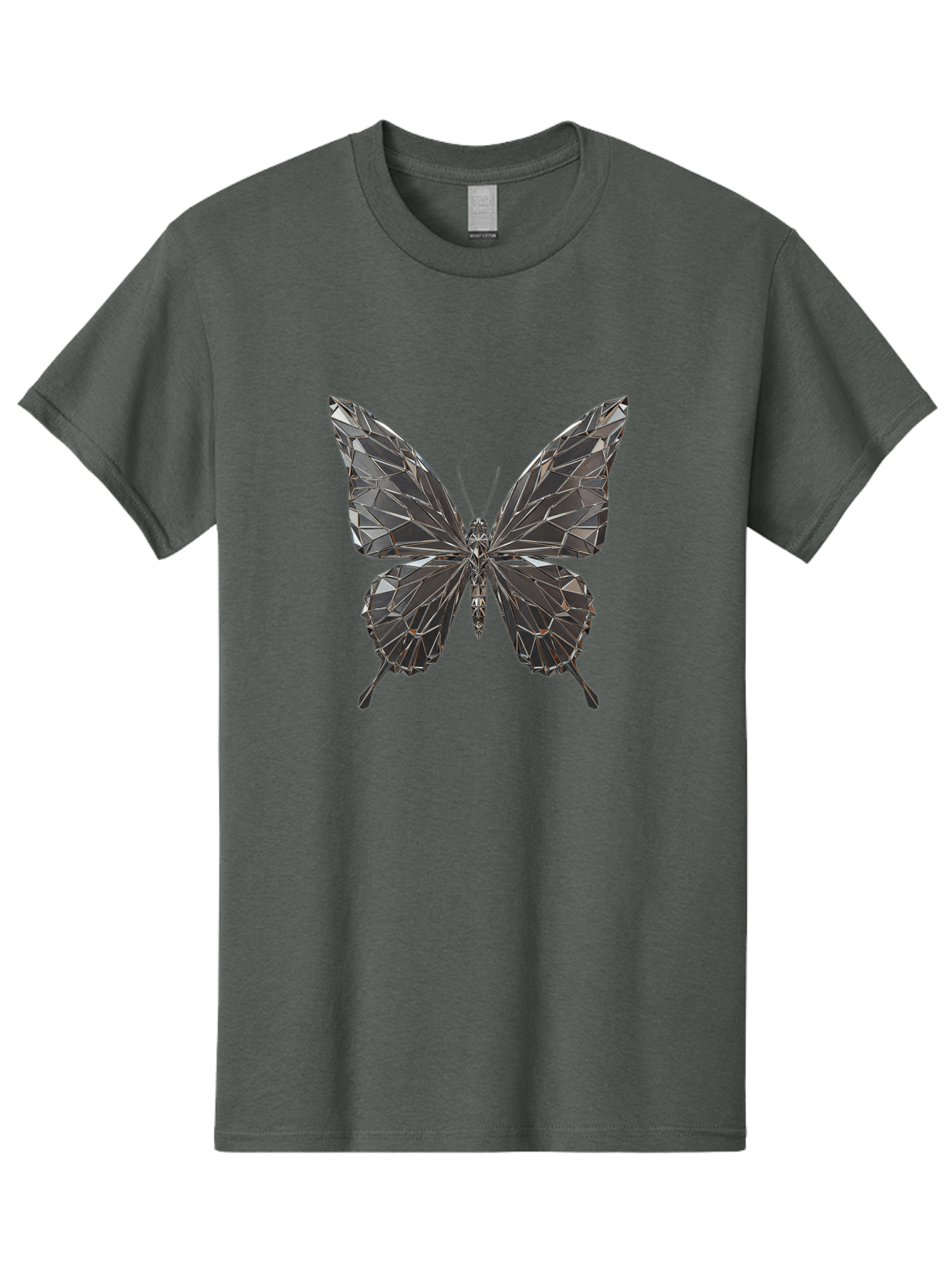 Diamond-Butterfly Men'S Graphic Tee, 100% Cotton, Comfortable Casual Summer Wear, Machine Washable, Vintage Camera, Old Camera, Antique Camera, Black Camera, Classic Photography, Photography Equipment, Nostalgic Device, Film Camera, Camera Art Bak411