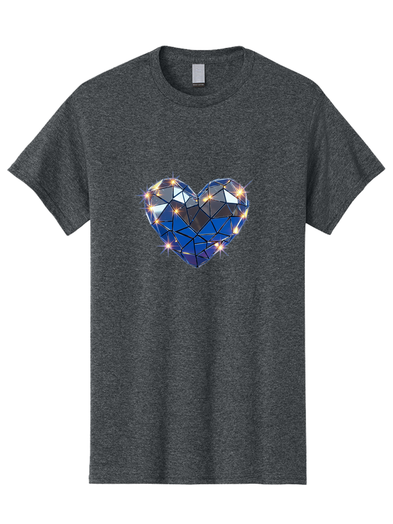 Diamond-Heart-3 Men'S Graphic Tee, 100% Cotton, Comfortable Casual Summer Wear, Machine Washable, Vintage Camera, Old Camera, Antique Camera, Black Camera, Classic Photography, Photography Equipment, Nostalgic Device, Film Camera, Camera Art Bak414