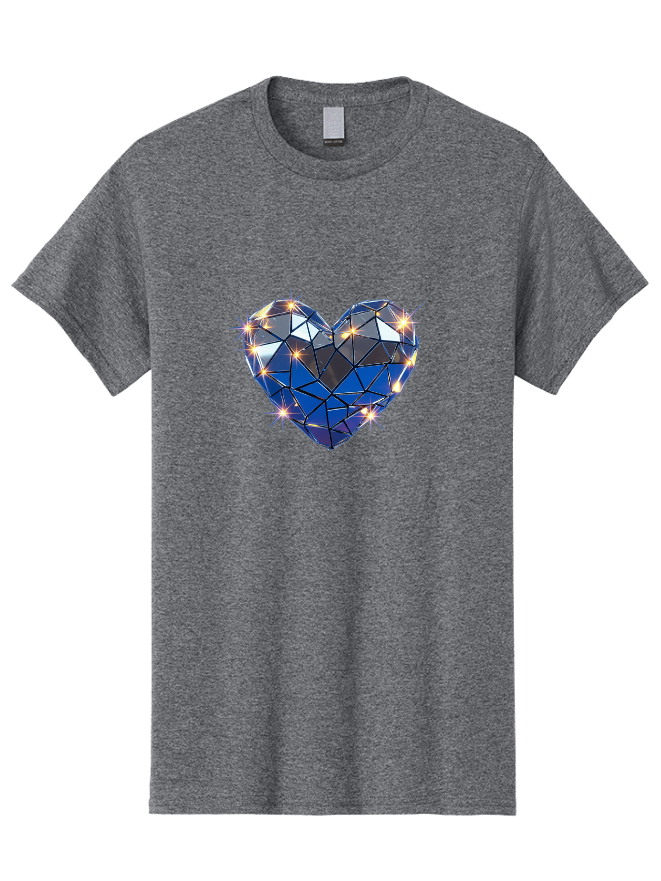 Diamond-Heart-3 Men'S Graphic Tee, 100% Cotton, Comfortable Casual Summer Wear, Machine Washable, Vintage Camera, Old Camera, Antique Camera, Black Camera, Classic Photography, Photography Equipment, Nostalgic Device, Film Camera, Camera Art Bak414