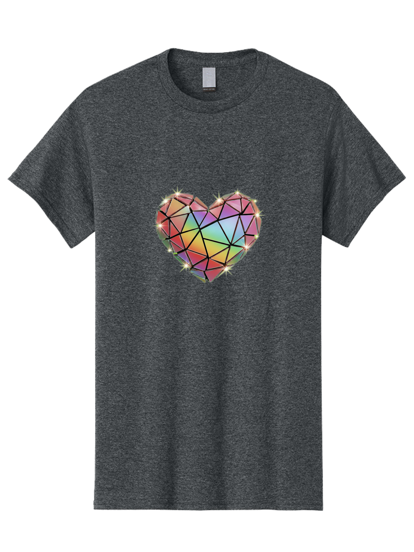 Diamond-Heart-4 Men'S Graphic Tee, 100% Cotton, Comfortable Casual Summer Wear, Machine Washable, Vintage Camera, Old Camera, Antique Camera, Black Camera, Classic Photography, Photography Equipment, Nostalgic Device, Film Camera, Camera Art Bak415