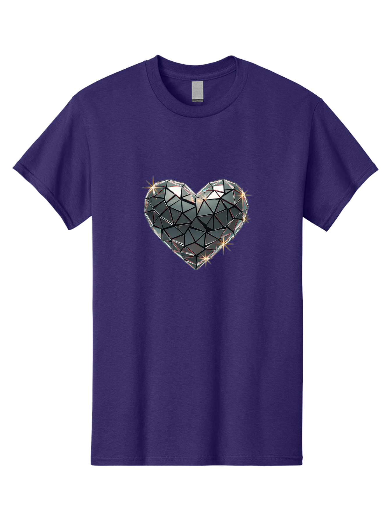Diamond-Heart Men'S Graphic Tee, 100% Cotton, Comfortable Casual Summer Wear, Machine Washable, Vintage Camera, Old Camera, Antique Camera, Black Camera, Classic Photography, Photography Equipment, Nostalgic Device, Film Camera, Camera Art Bak416