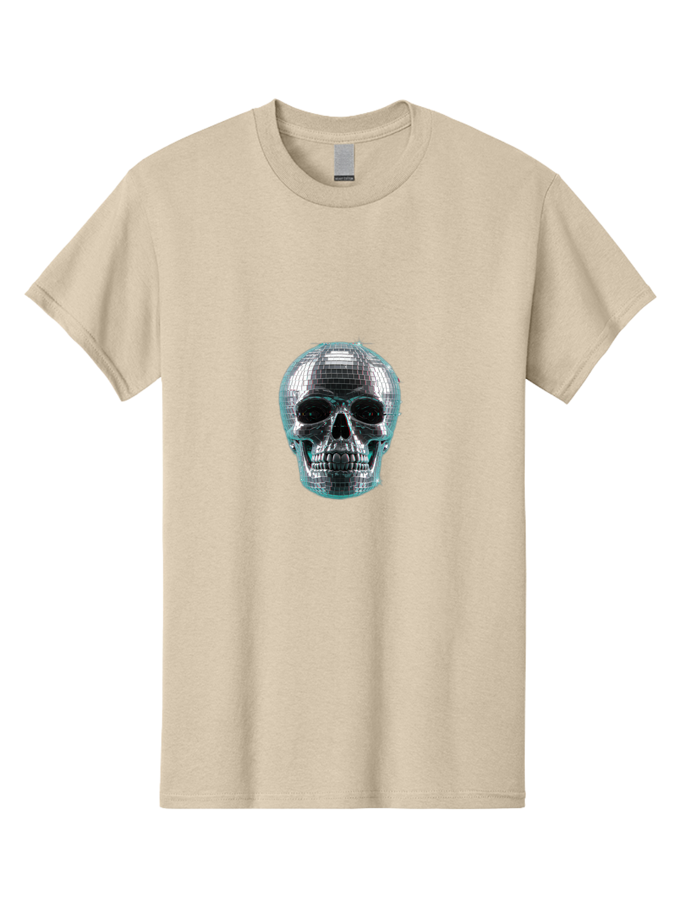 Disco-Ball-Skull-2 Men'S Graphic Tee, 100% Cotton, Comfortable Casual Summer Wear, Machine Washable, Vintage Camera, Old Camera, Antique Camera, Black Camera, Classic Photography, Photography Equipment, Nostalgic Device, Film Camera, Bak422