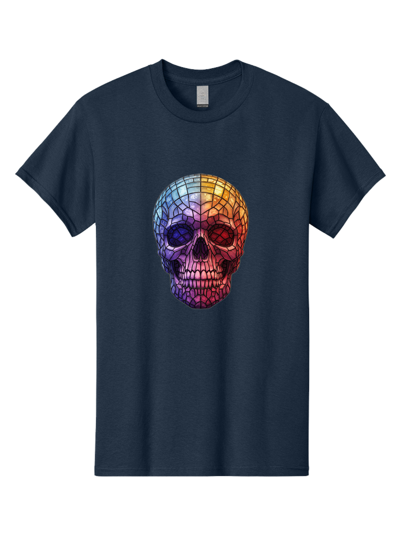 Disco-Ball-Skull-4 Men'S Graphic Tee, 100% Cotton, Comfortable Casual Summer Wear, Machine Washable, Vintage Camera, Old Camera, Antique Camera, Black Camera, Classic Photography, Photography Equipment, Nostalgic Device, Film Camera, Bak424