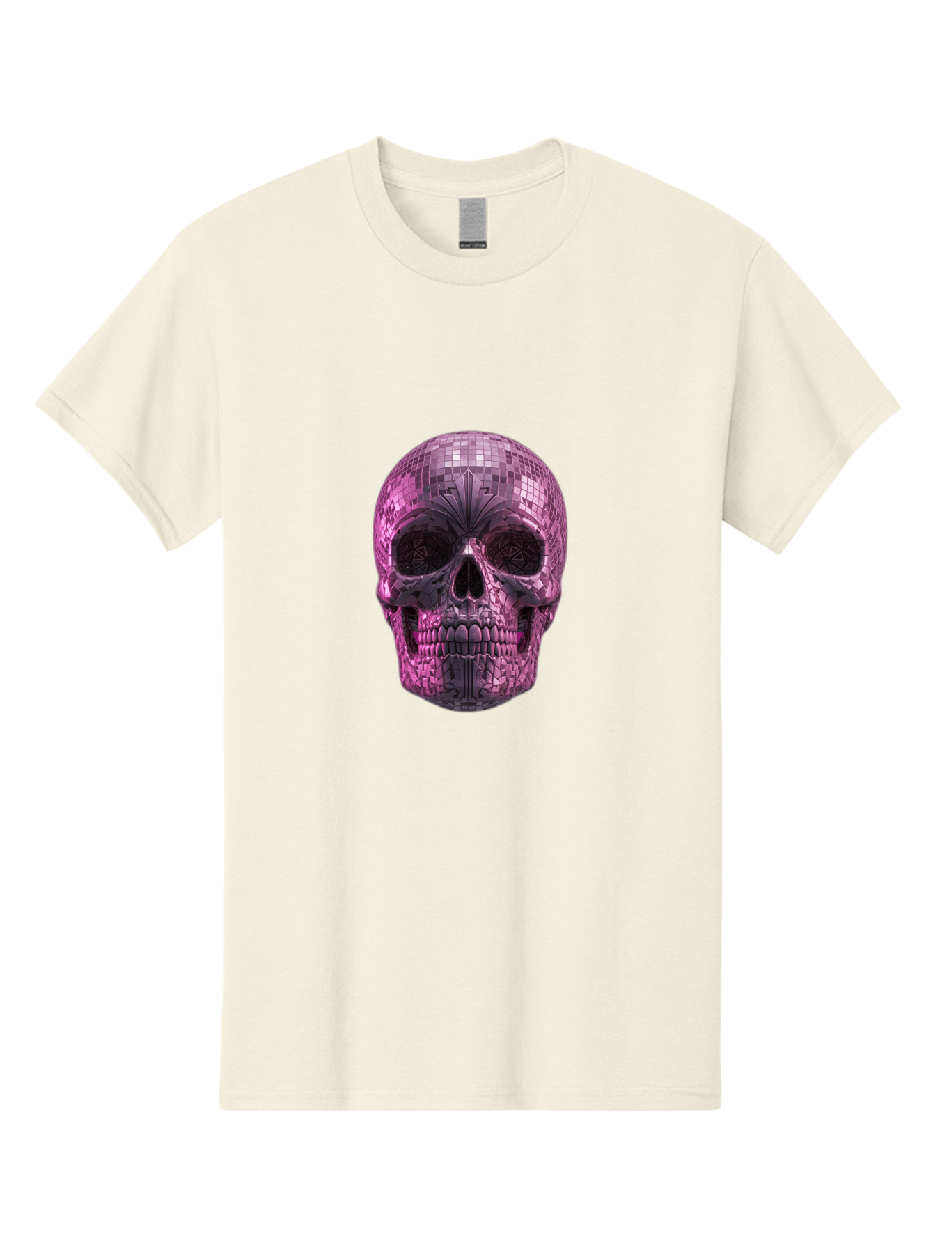 Disco-Skull-4 Men'S Graphic Tee, 100% Cotton, Comfortable Casual Summer Wear, Machine Washable, Vintage Camera, Old Camera, Antique Camera, Black Camera, Classic Photography, Photography Equipment, Nostalgic Device, Film Camera, Camera Art Bak429