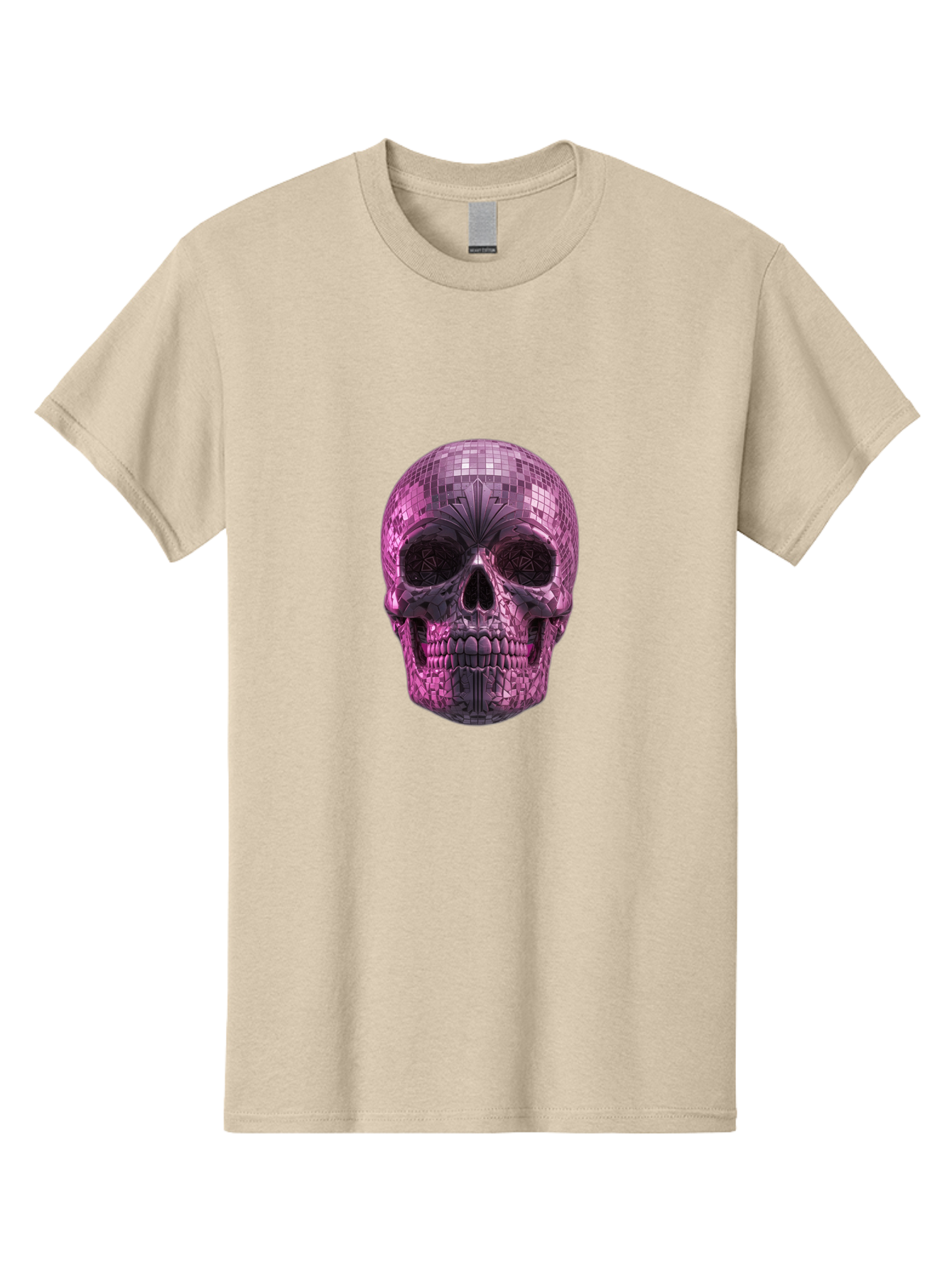 Disco-Skull-4 Men'S Graphic Tee, 100% Cotton, Comfortable Casual Summer Wear, Machine Washable, Vintage Camera, Old Camera, Antique Camera, Black Camera, Classic Photography, Photography Equipment, Nostalgic Device, Film Camera, Camera Art Bak429
