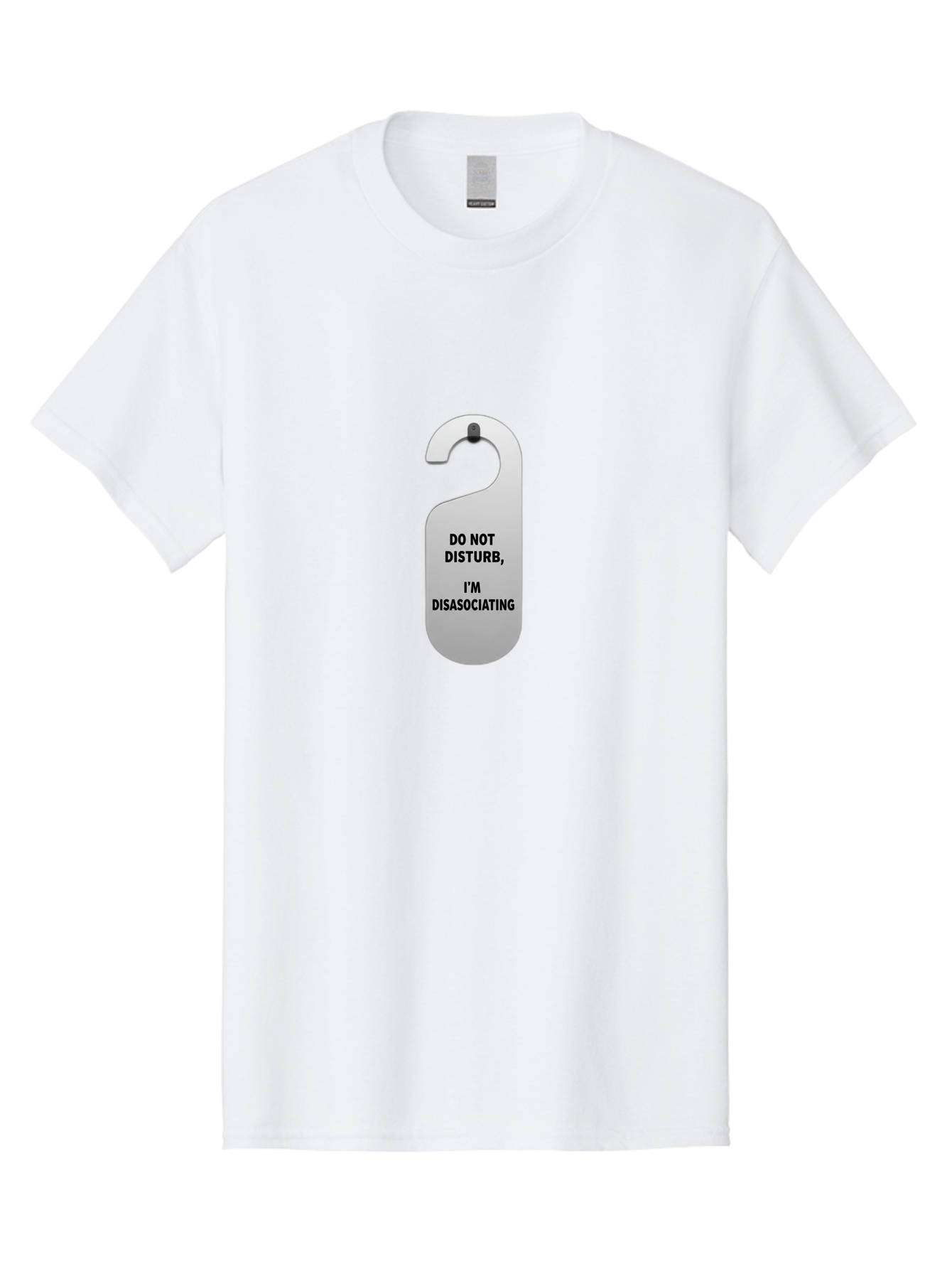 Do-Not-Disturb-I-M-Disasociating Men'S Graphic Tee, 100% Cotton, Comfortable Casual Summer Wear, Machine Washable, Vintage Camera, Old Camera, Antique Camera, Black Camera, Classic Photography, Photography Equipment, Nostalgic Device, Bak434