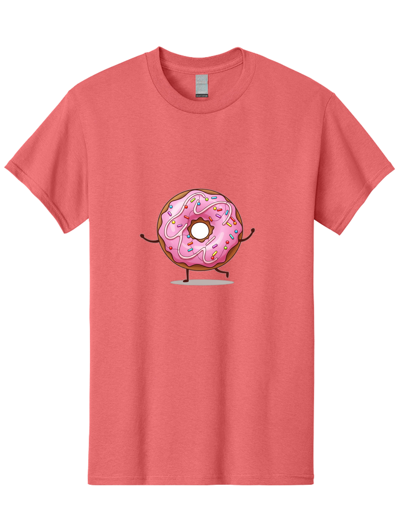 Donut-Character-1 Men'S Graphic Tee, 100% Cotton, Comfortable Casual Summer Wear, Machine Washable, Vintage Camera, Old Camera, Antique Camera, Black Camera, Classic Photography, Photography Equipment, Nostalgic Device, Film Camera, Camera Art Bak437