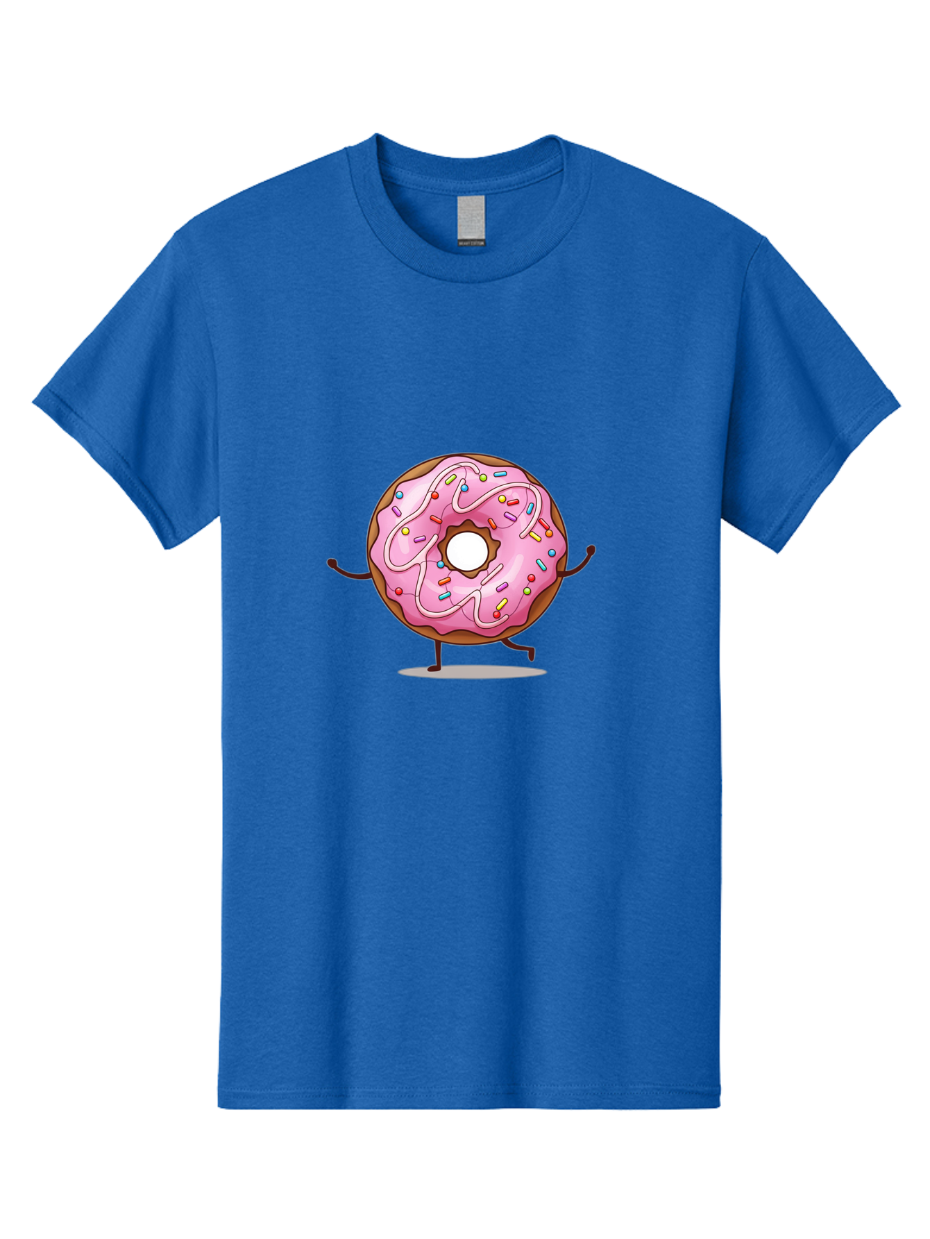 Donut-Character-1 Men'S Graphic Tee, 100% Cotton, Comfortable Casual Summer Wear, Machine Washable, Vintage Camera, Old Camera, Antique Camera, Black Camera, Classic Photography, Photography Equipment, Nostalgic Device, Film Camera, Camera Art Bak437