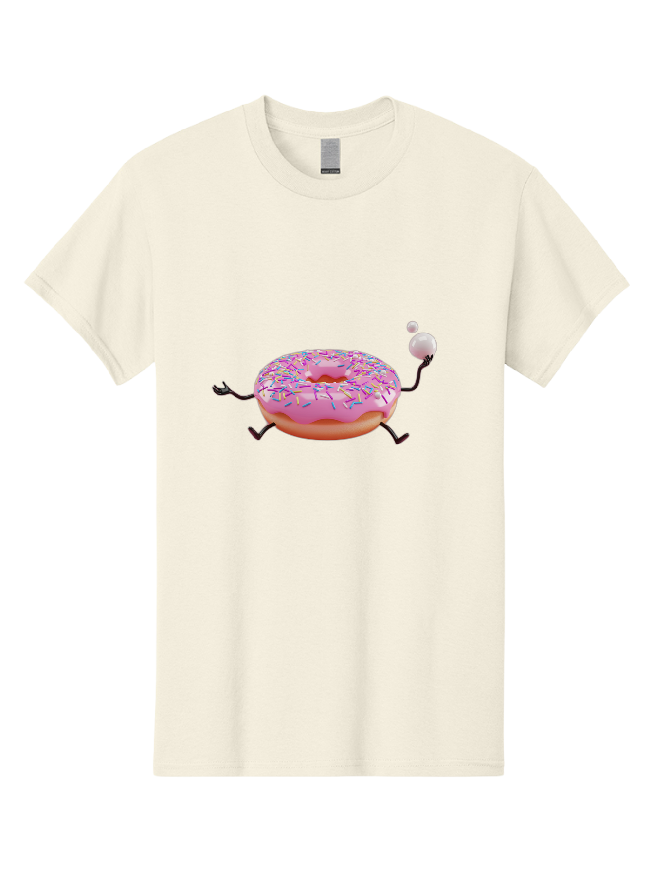 Donut-With-Arms Men'S Graphic Tee, 100% Cotton, Comfortable Casual Summer Wear, Machine Washable, Vintage Camera, Old Camera, Antique Camera, Black Camera, Classic Photography, Photography Equipment, Nostalgic Device, Film Camera, Camera Art Bak443