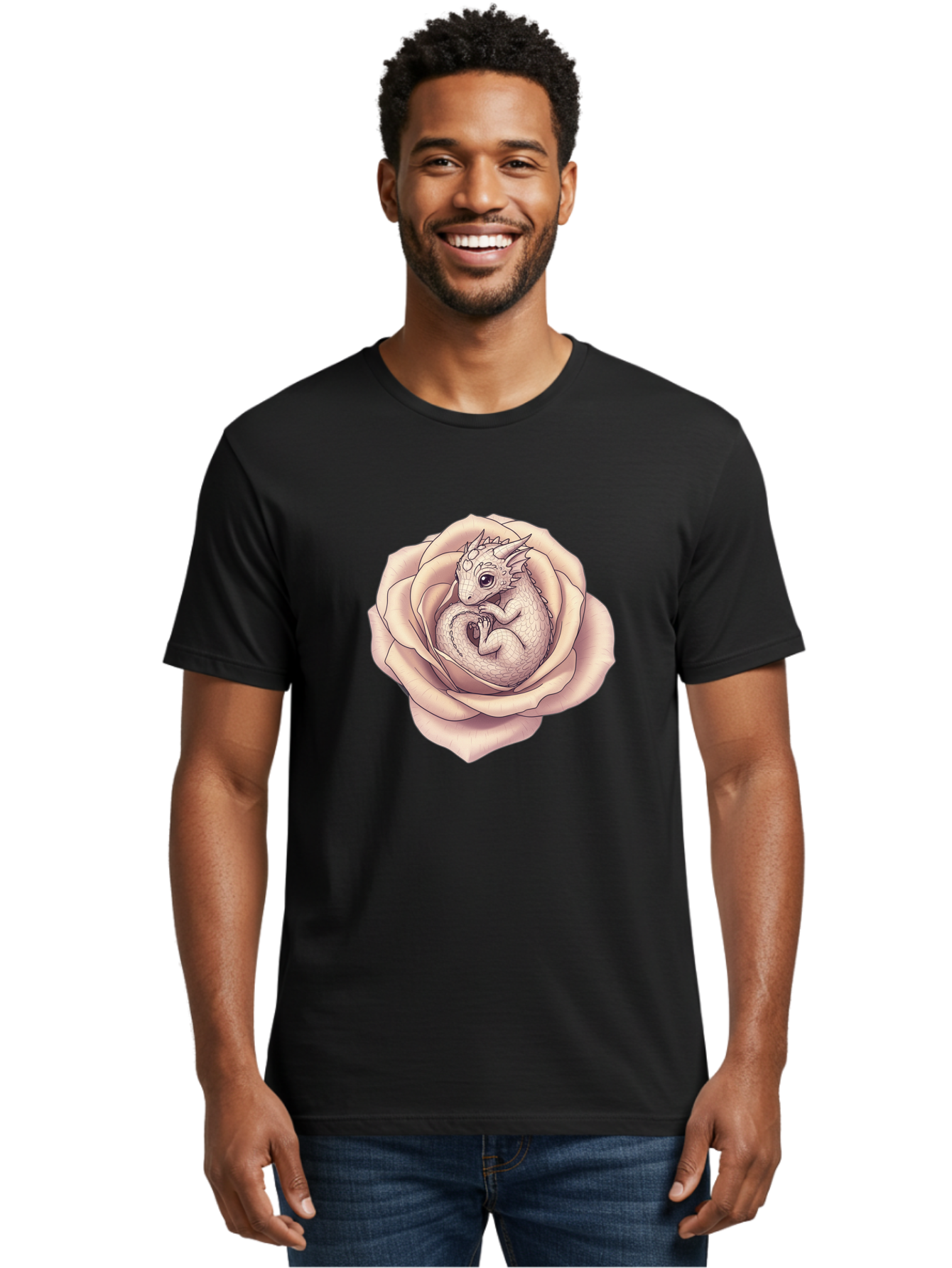 Dragon-In-A-Rose Men'S Graphic Tee, 100% Cotton, Comfortable Casual Summer Wear, Machine Washable, Vintage Camera, Old Camera, Antique Camera, Black Camera, Classic Photography, Photography Equipment, Nostalgic Device, Film Camera, Camera Art Bak451