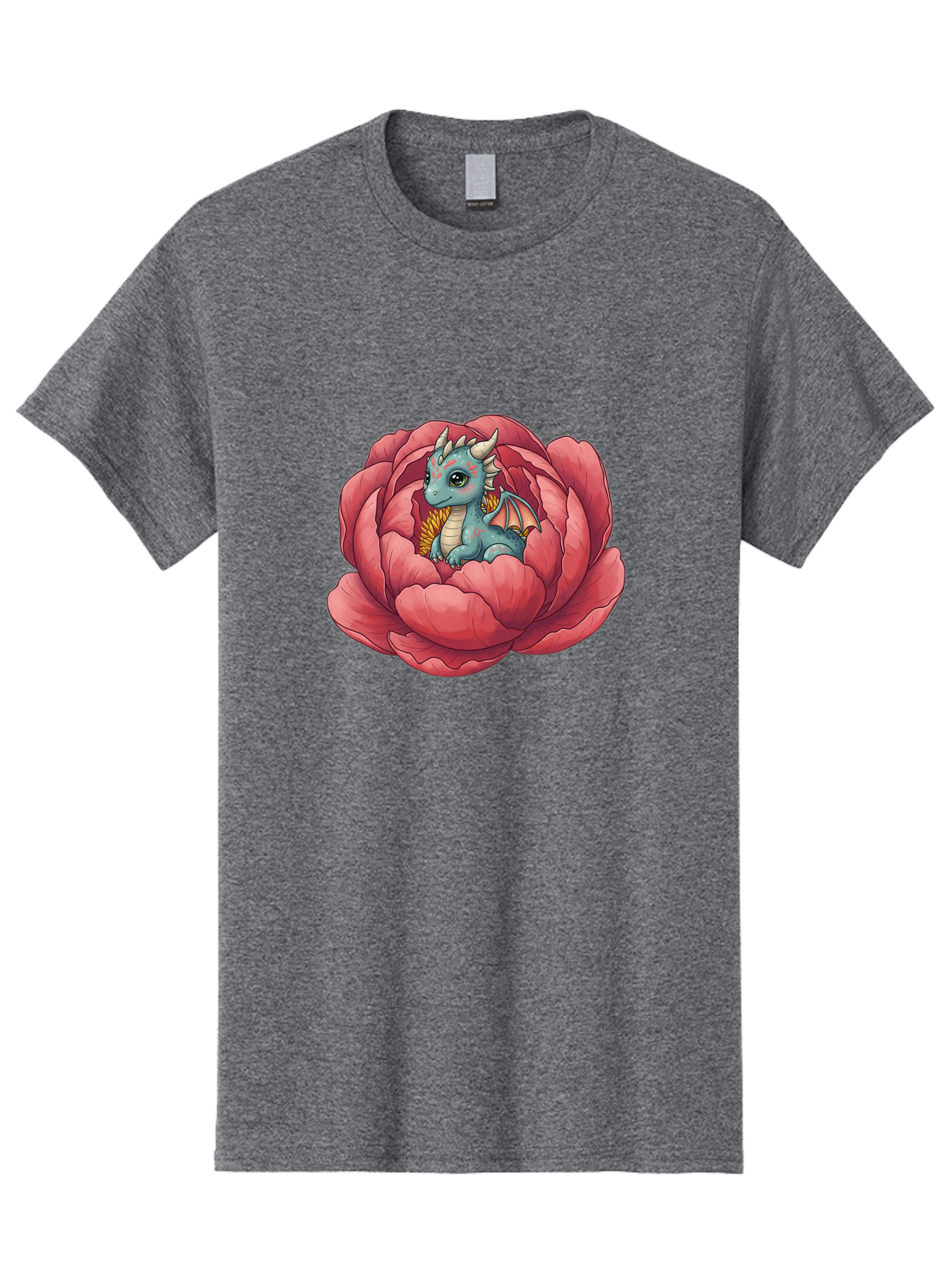 Dragon-In-Flower-2 Men'S Graphic Tee, 100% Cotton, Comfortable Casual Summer Wear, Machine Washable, Vintage Camera, Old Camera, Antique Camera, Black Camera, Classic Photography, Photography Equipment, Nostalgic Device, Film Camera, Bak454