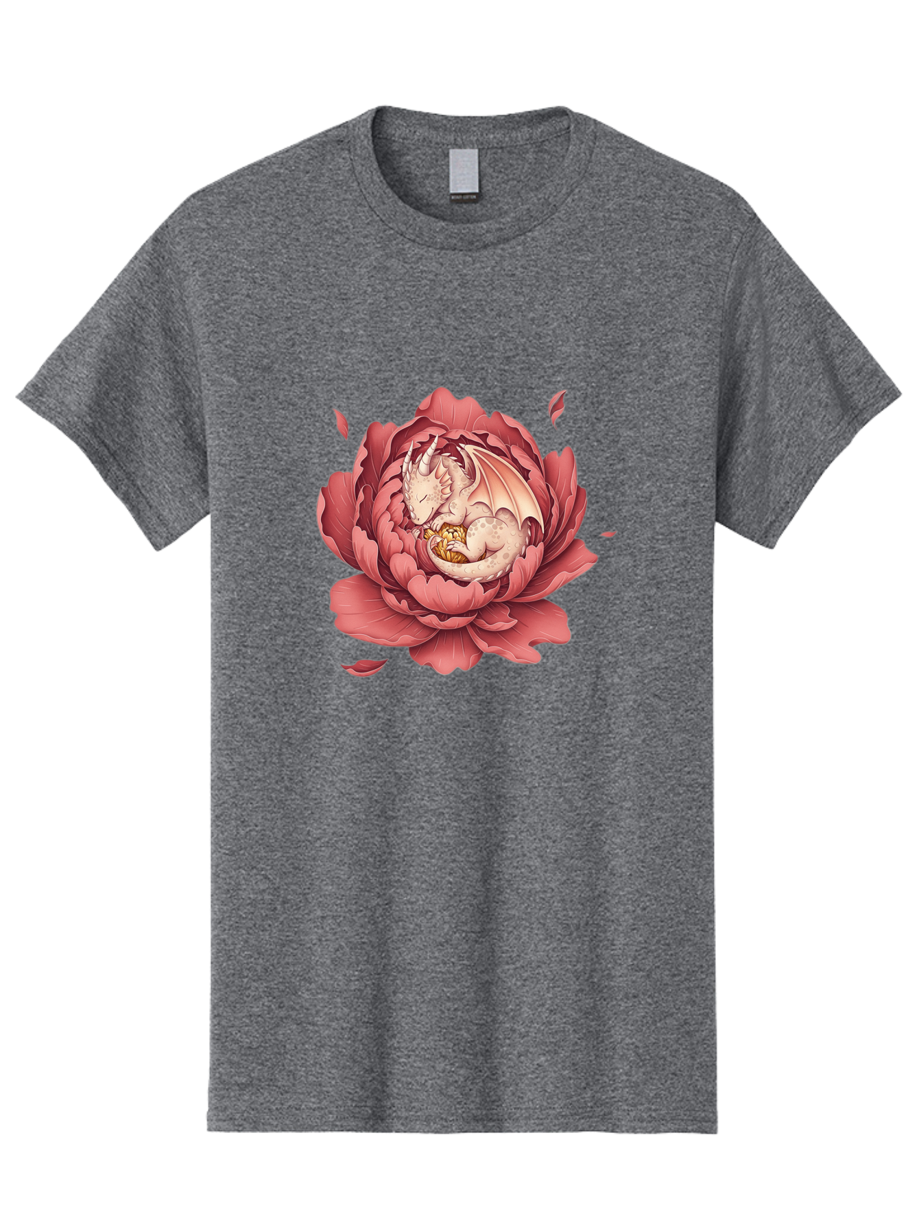 Dragon-In-Peony-Flower Men'S Graphic Tee, 100% Cotton, Comfortable Casual Summer Wear, Machine Washable, Vintage Camera, Old Camera, Antique Camera, Black Camera, Classic Photography, Photography Equipment, Nostalgic Device, Film Camera, Bak462