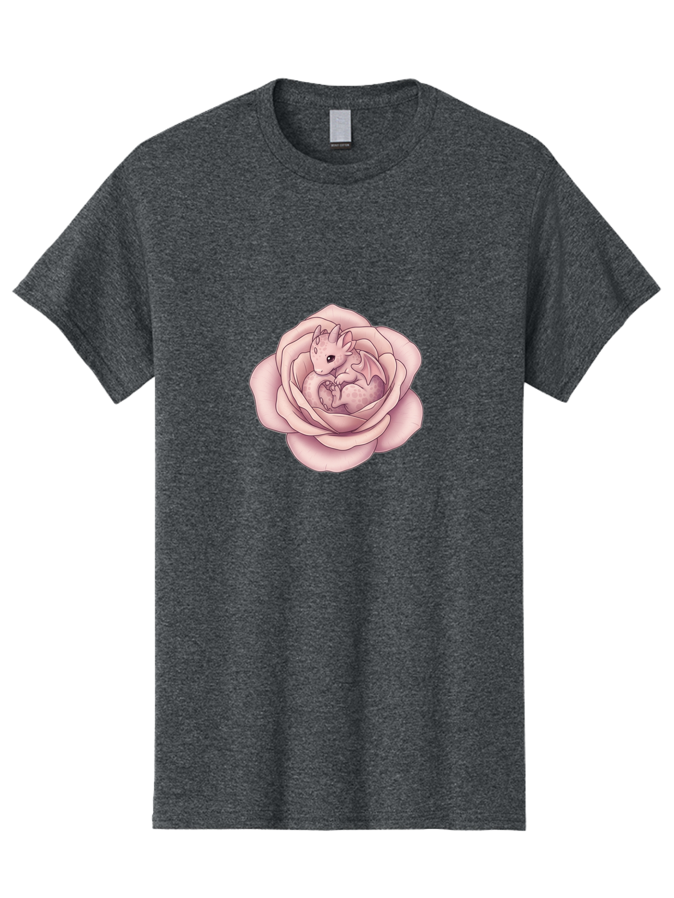 Dragon-In-Rose-2 Men'S Graphic Tee, 100% Cotton, Comfortable Casual Summer Wear, Machine Washable, Vintage Camera, Old Camera, Antique Camera, Black Camera, Classic Photography, Photography Equipment, Nostalgic Device, Film Camera, Camera Art Bak465