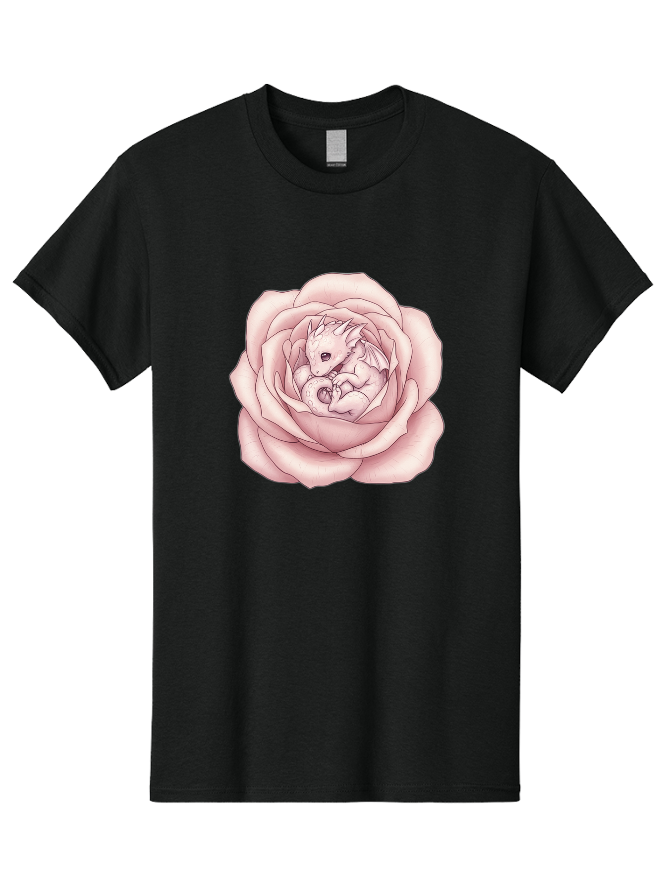 Dragon-In-Rose-5 Men'S Graphic Tee, 100% Cotton, Comfortable Casual Summer Wear, Machine Washable, Vintage Camera, Old Camera, Antique Camera, Black Camera, Classic Photography, Photography Equipment, Nostalgic Device, Film Camera, Camera Art Bak468