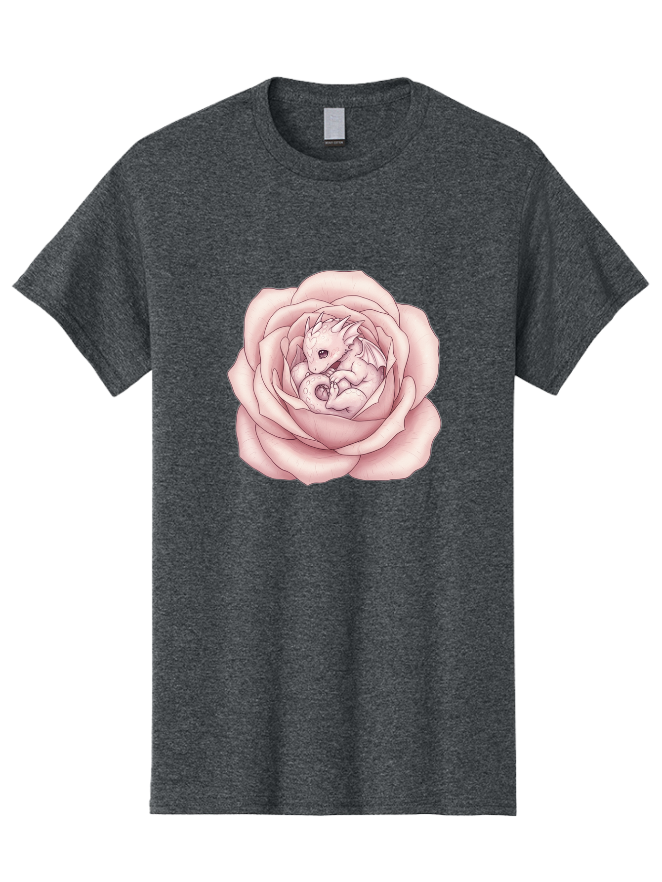 Dragon-In-Rose-5 Men'S Graphic Tee, 100% Cotton, Comfortable Casual Summer Wear, Machine Washable, Vintage Camera, Old Camera, Antique Camera, Black Camera, Classic Photography, Photography Equipment, Nostalgic Device, Film Camera, Camera Art Bak468