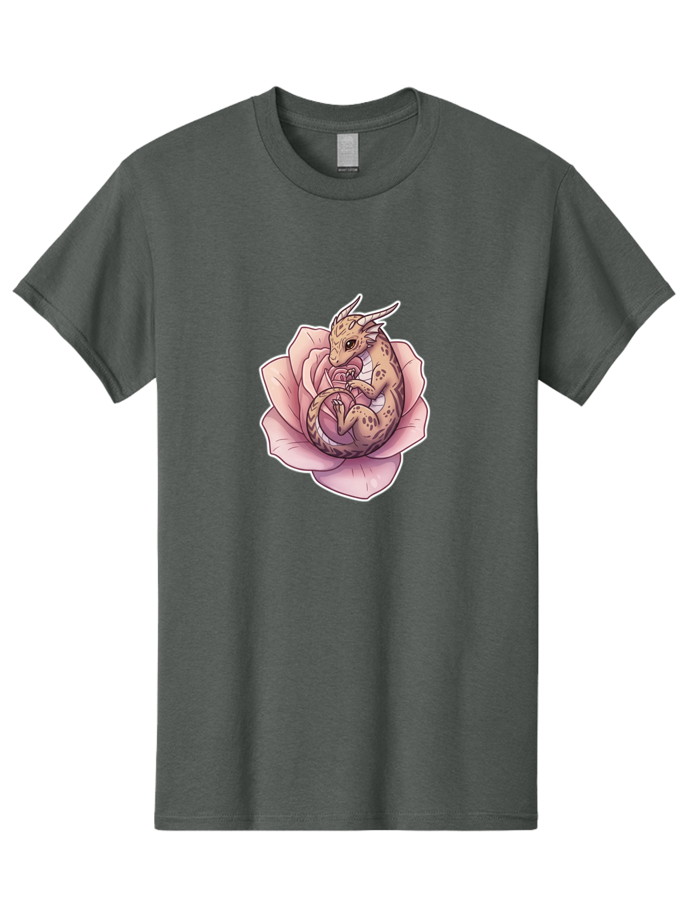 Dragon-In-Rose-6 Men'S Graphic Tee, 100% Cotton, Comfortable Casual Summer Wear, Machine Washable, Vintage Camera, Old Camera, Antique Camera, Black Camera, Classic Photography, Photography Equipment, Nostalgic Device, Film Camera, Camera Art Bak469