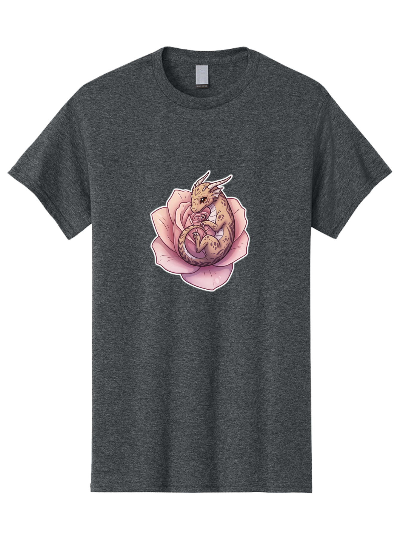 Dragon-In-Rose-6 Men'S Graphic Tee, 100% Cotton, Comfortable Casual Summer Wear, Machine Washable, Vintage Camera, Old Camera, Antique Camera, Black Camera, Classic Photography, Photography Equipment, Nostalgic Device, Film Camera, Camera Art Bak469
