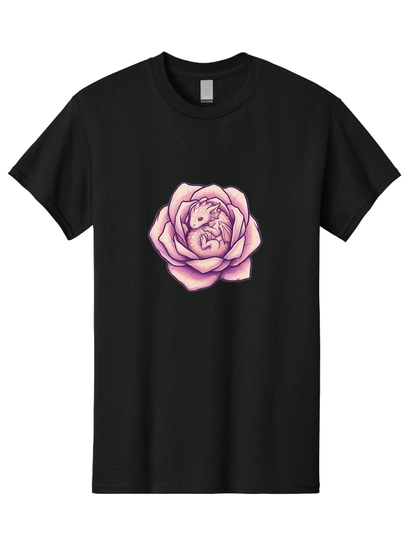 Dragon-In-Rose-7 Men'S Graphic Tee, 100% Cotton, Comfortable Casual Summer Wear, Machine Washable, Vintage Camera, Old Camera, Antique Camera, Black Camera, Classic Photography, Photography Equipment, Nostalgic Device, Film Camera, Camera Art Bak470