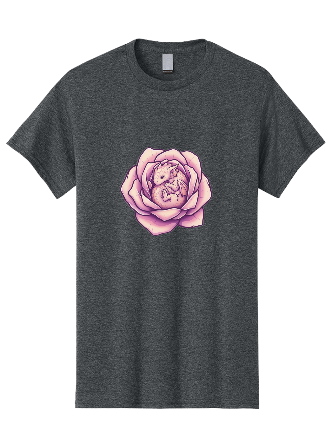 Dragon-In-Rose-7 Men'S Graphic Tee, 100% Cotton, Comfortable Casual Summer Wear, Machine Washable, Vintage Camera, Old Camera, Antique Camera, Black Camera, Classic Photography, Photography Equipment, Nostalgic Device, Film Camera, Camera Art Bak470